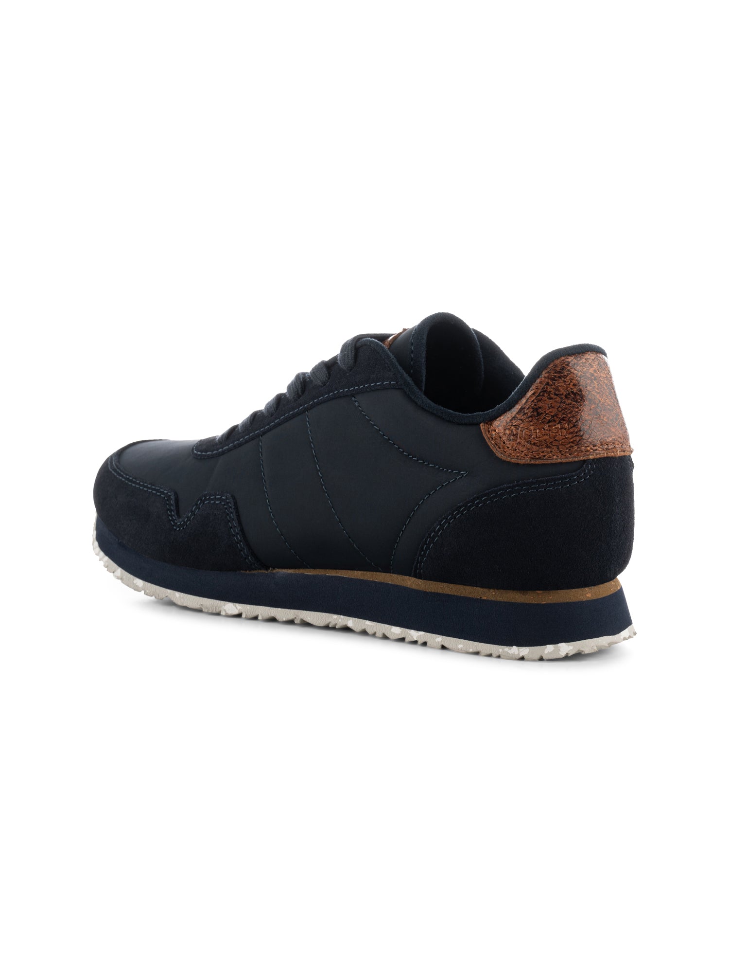 WODEN Nora III Leather Sneakers 009 Dark Navy