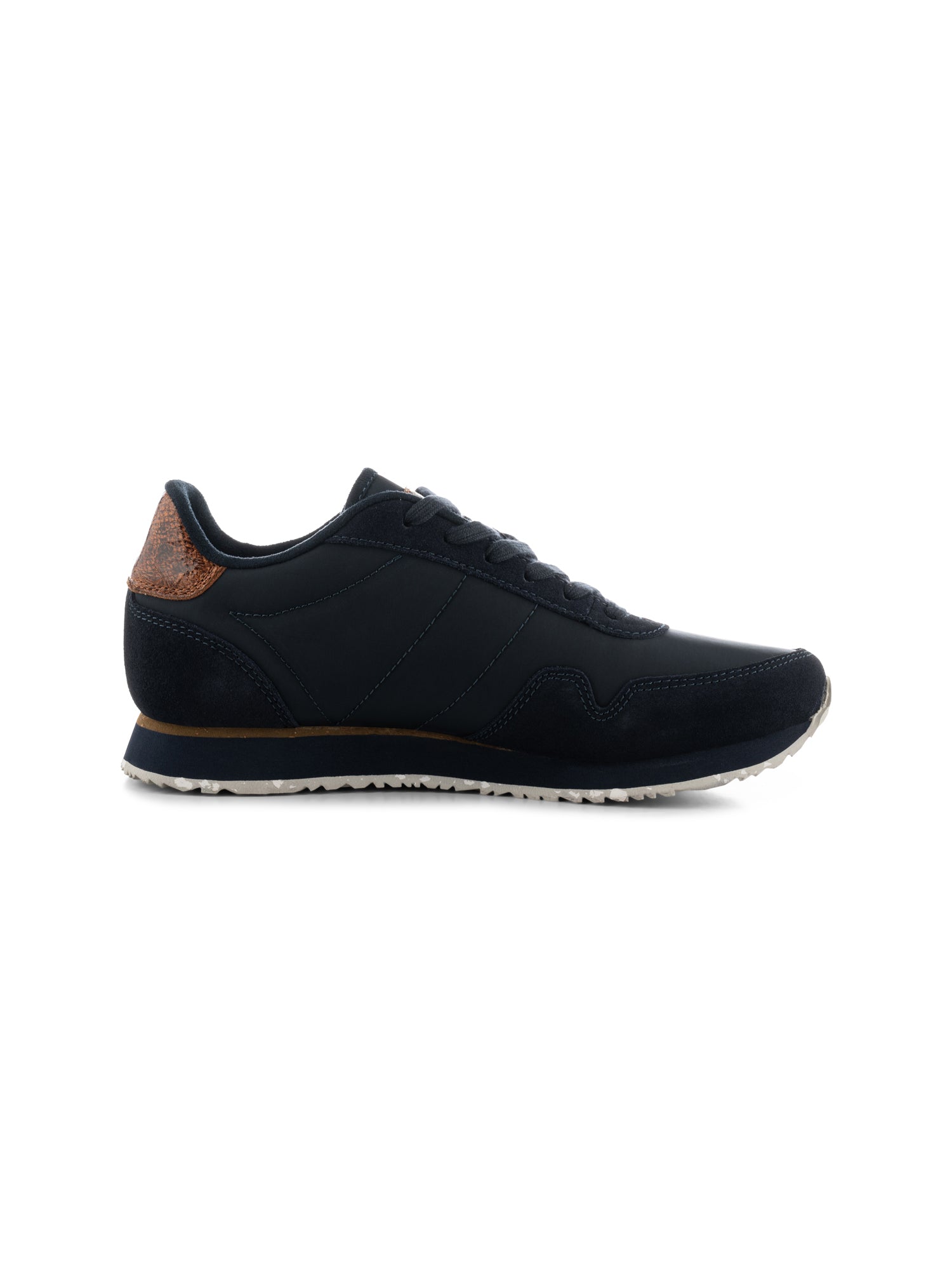 WODEN Nora III Leather Sneakers 009 Dark Navy