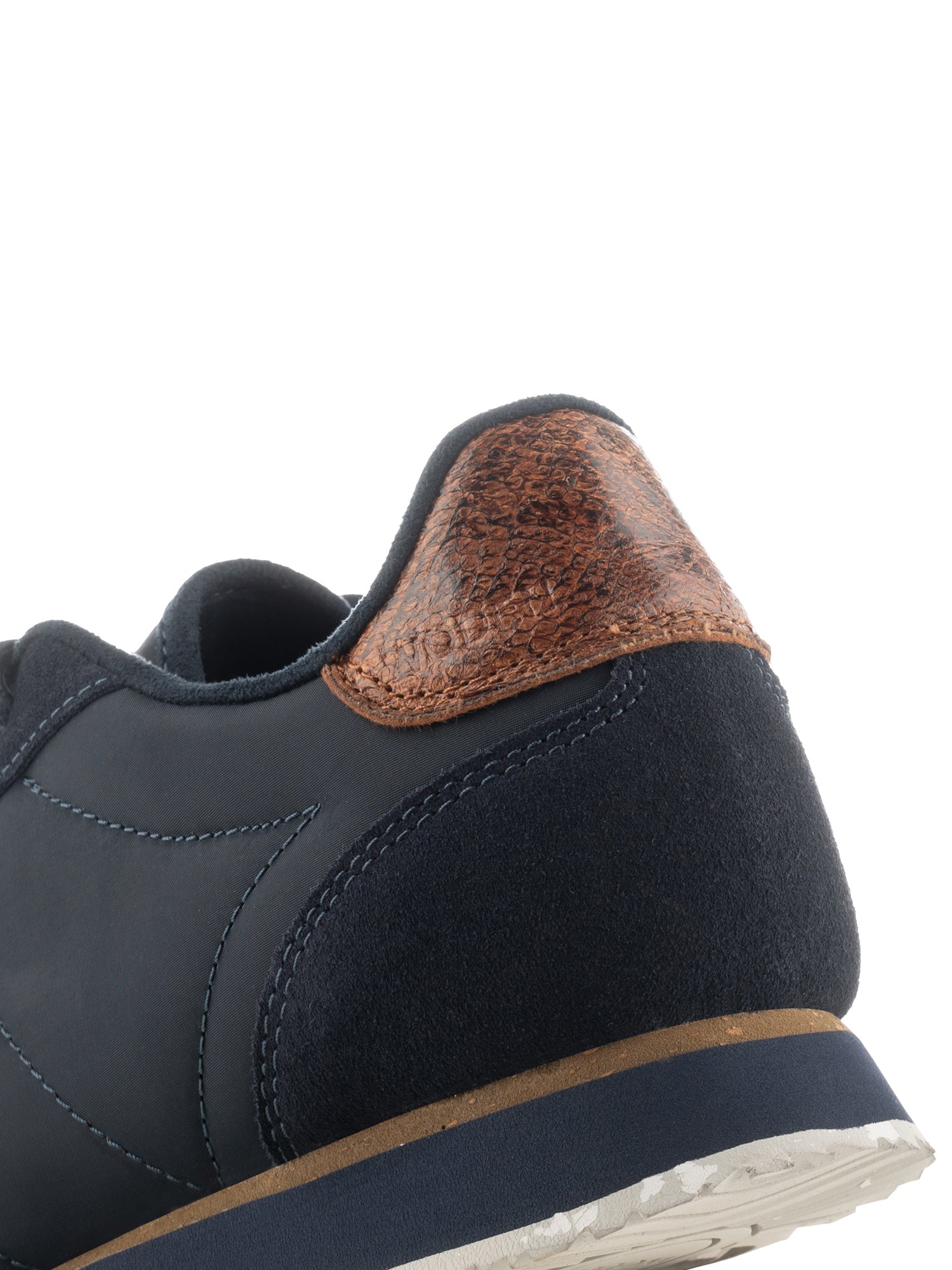 WODEN Nora III Leather Sneakers 009 Dark Navy