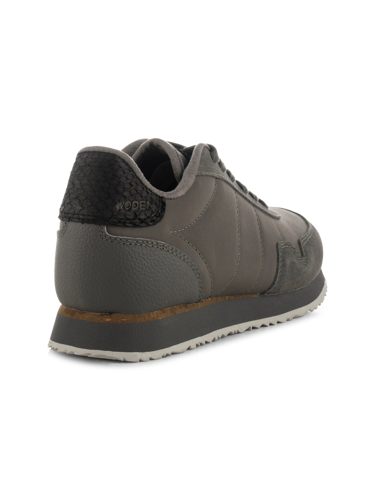 WODEN Nora III Leather Sneakers 051 Dark Grey