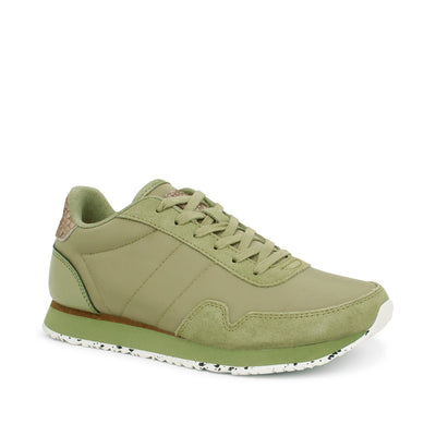WODEN Nora III Leather Sneakers 306 Dusty Olive