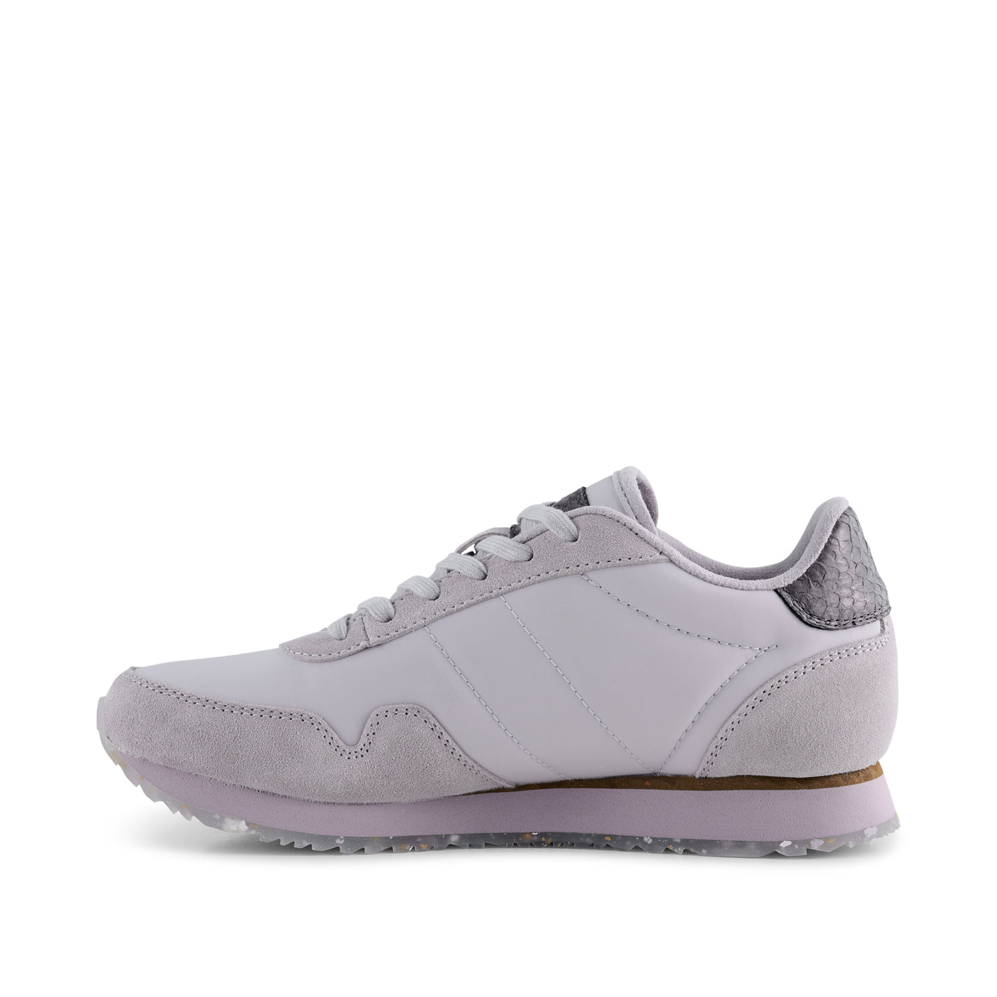 WODEN Nora III Leather Sneakers 513 Lilac Marble