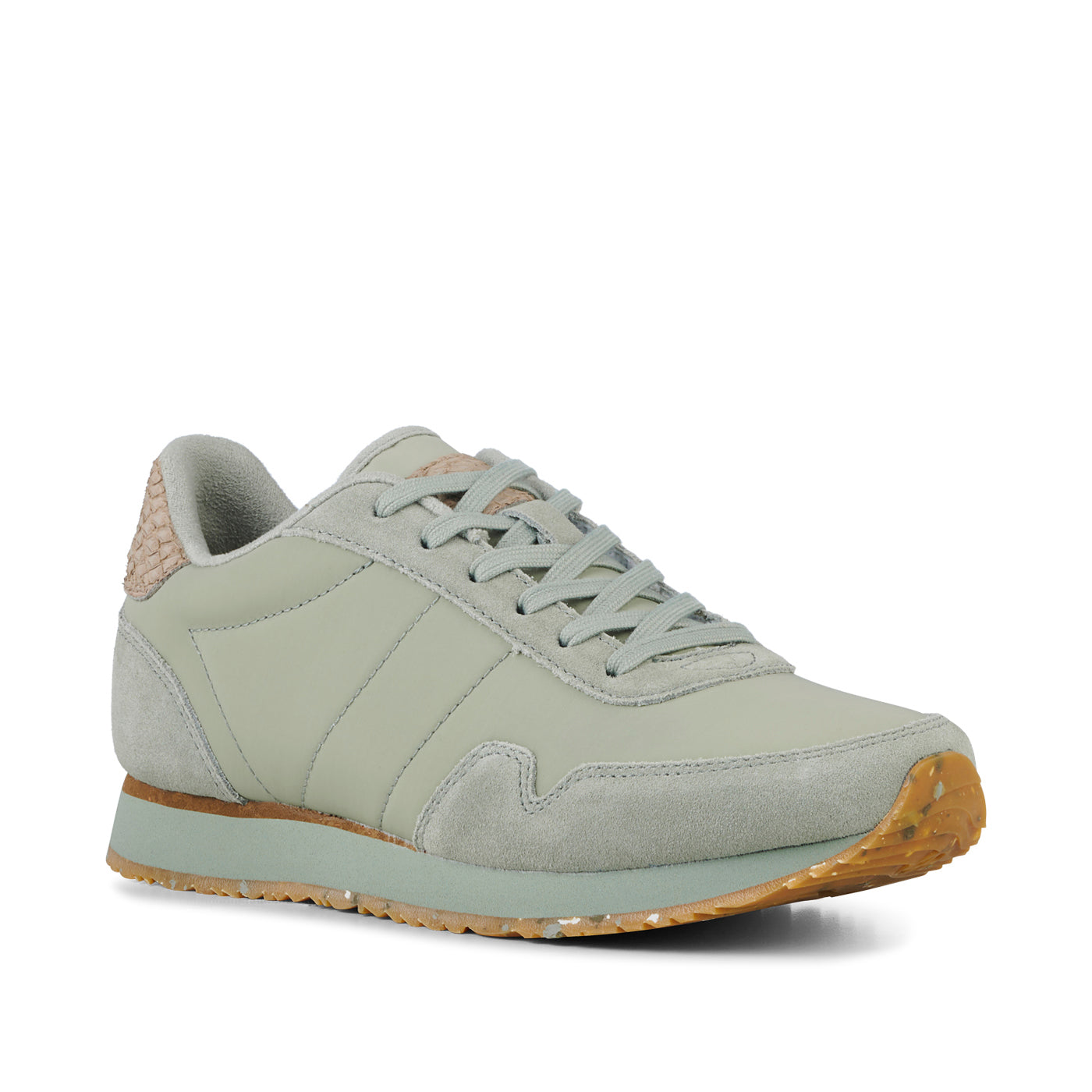 WODEN Nora III Leather Sneakers 771 Seagrass
