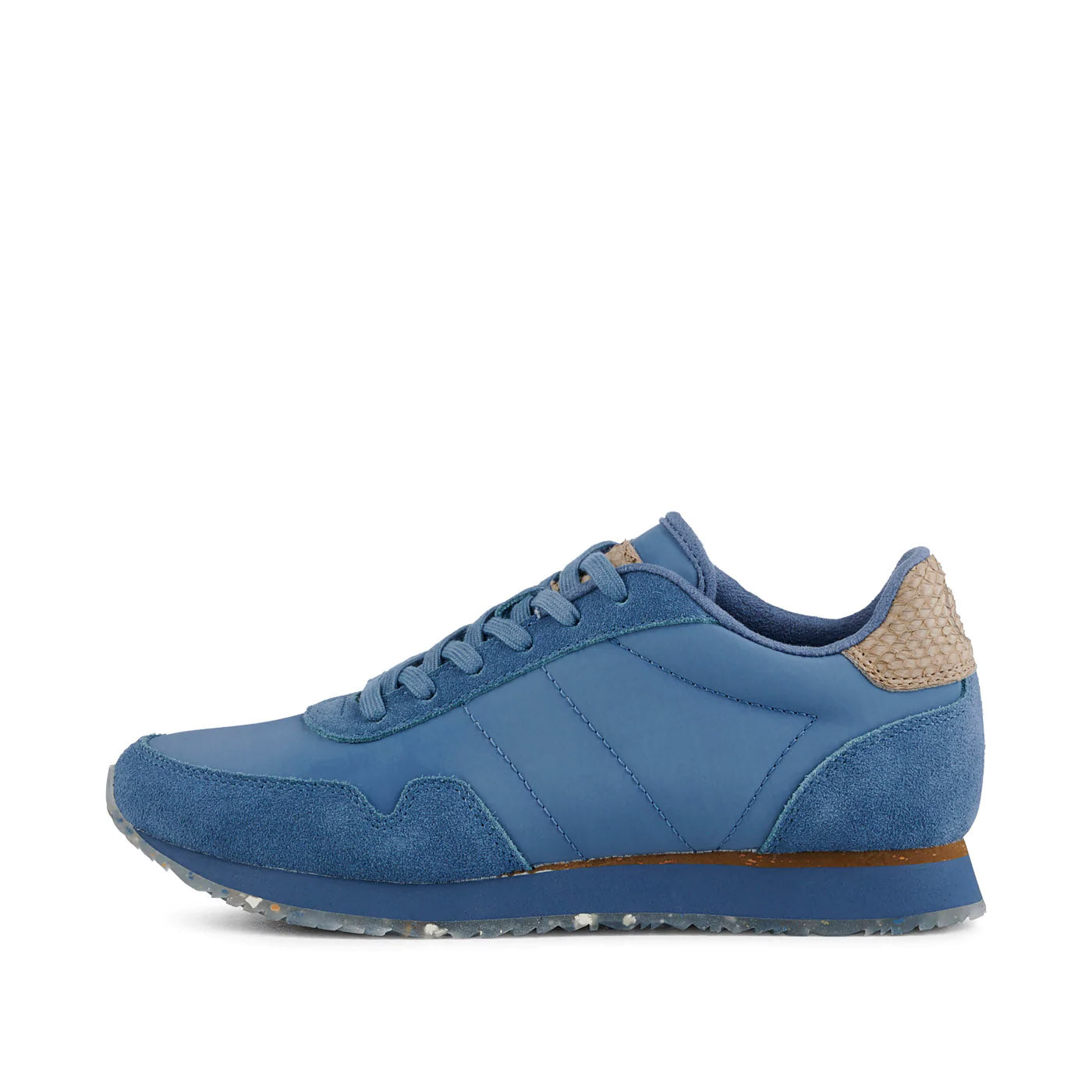 WODEN Nora III Leather Sneakers 773 Vintage Blue