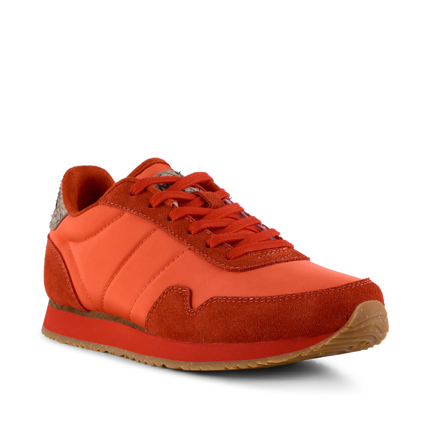 WODEN Nora III Leather Sneakers 799 Neon Red