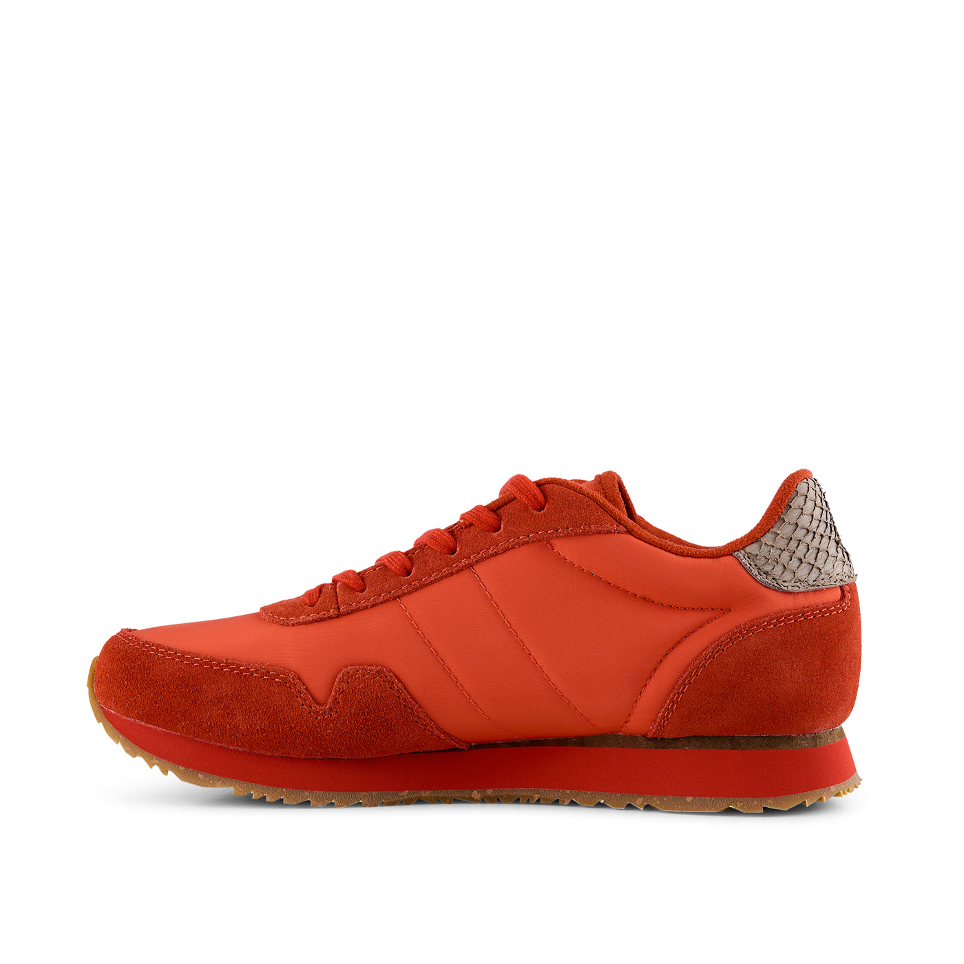 WODEN Nora III Leather Sneakers 799 Neon Red