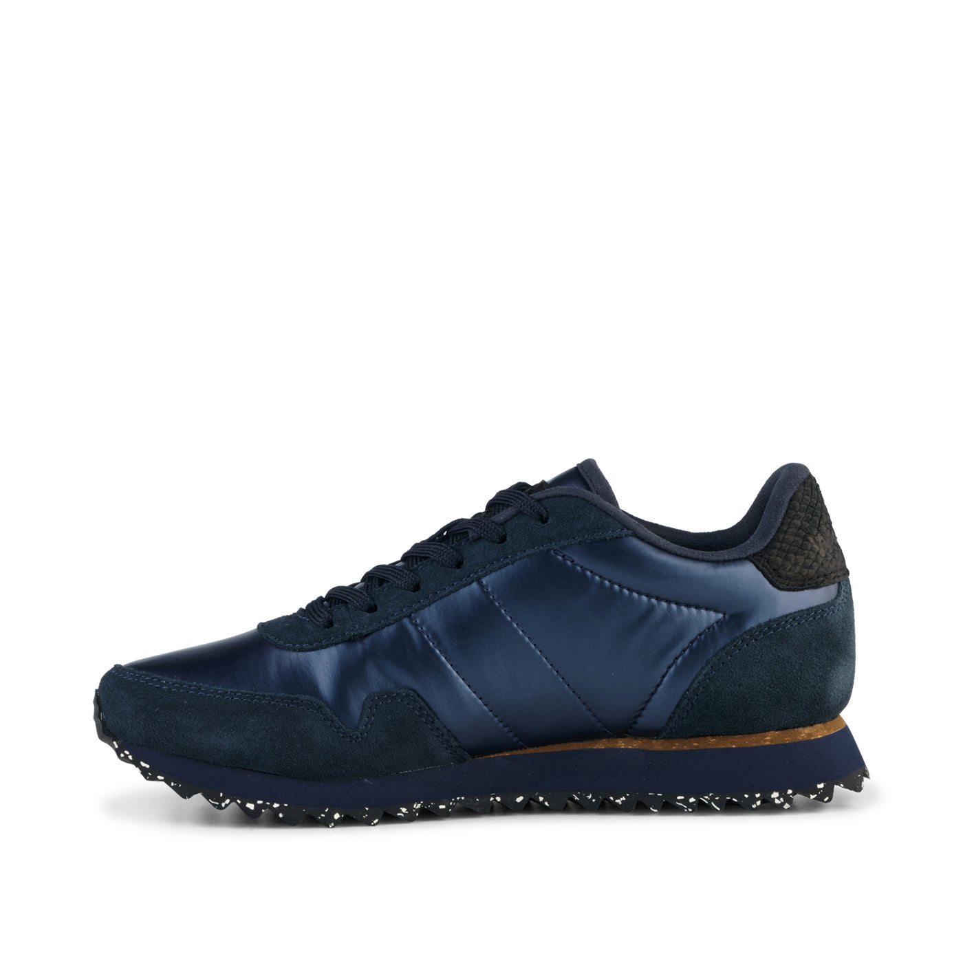 WODEN Nora III Metallic Nylon Sneakers 010 Navy