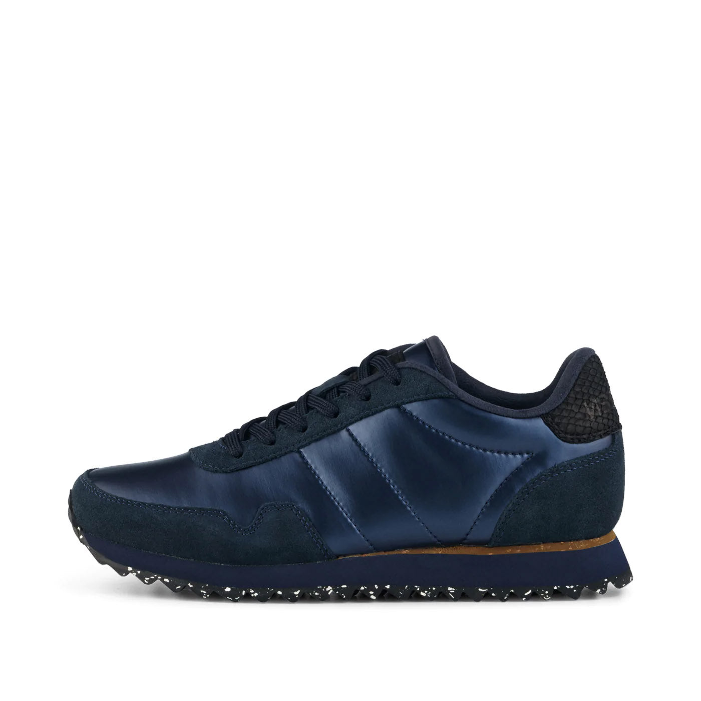 WODEN Nora III Metallic Nylon Sneakers 010 Navy