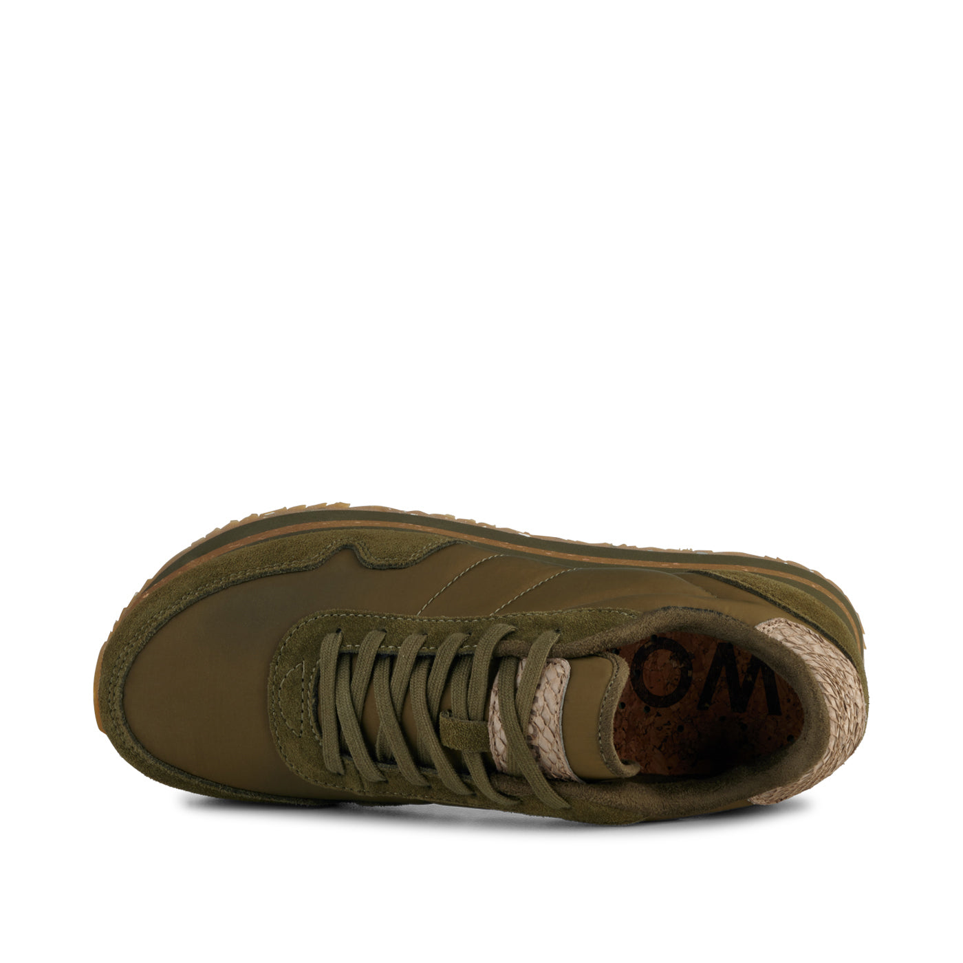 WODEN Nora III Plateau Sneakers 295 Dark Olive