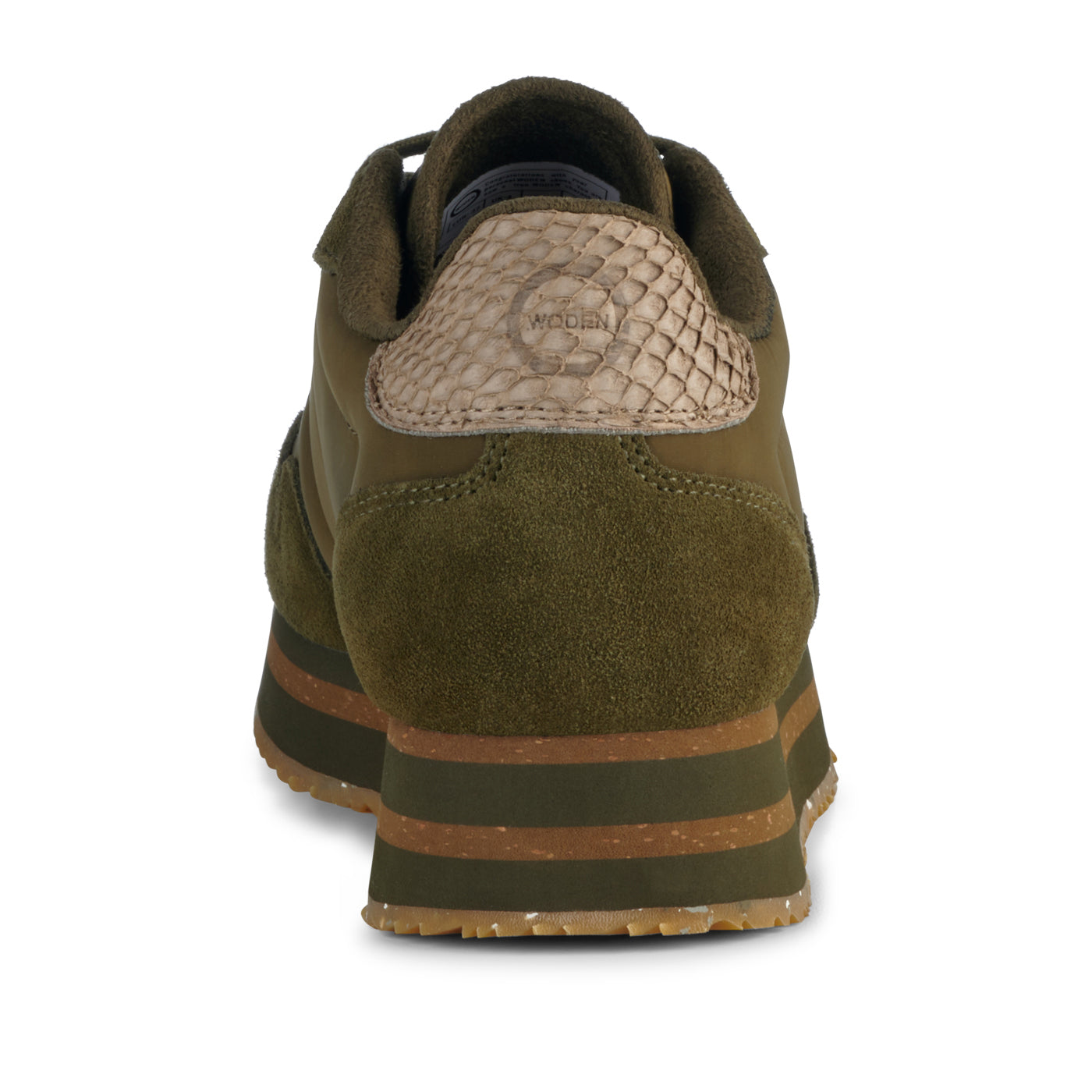 WODEN Nora III Plateau Sneakers 295 Dark Olive