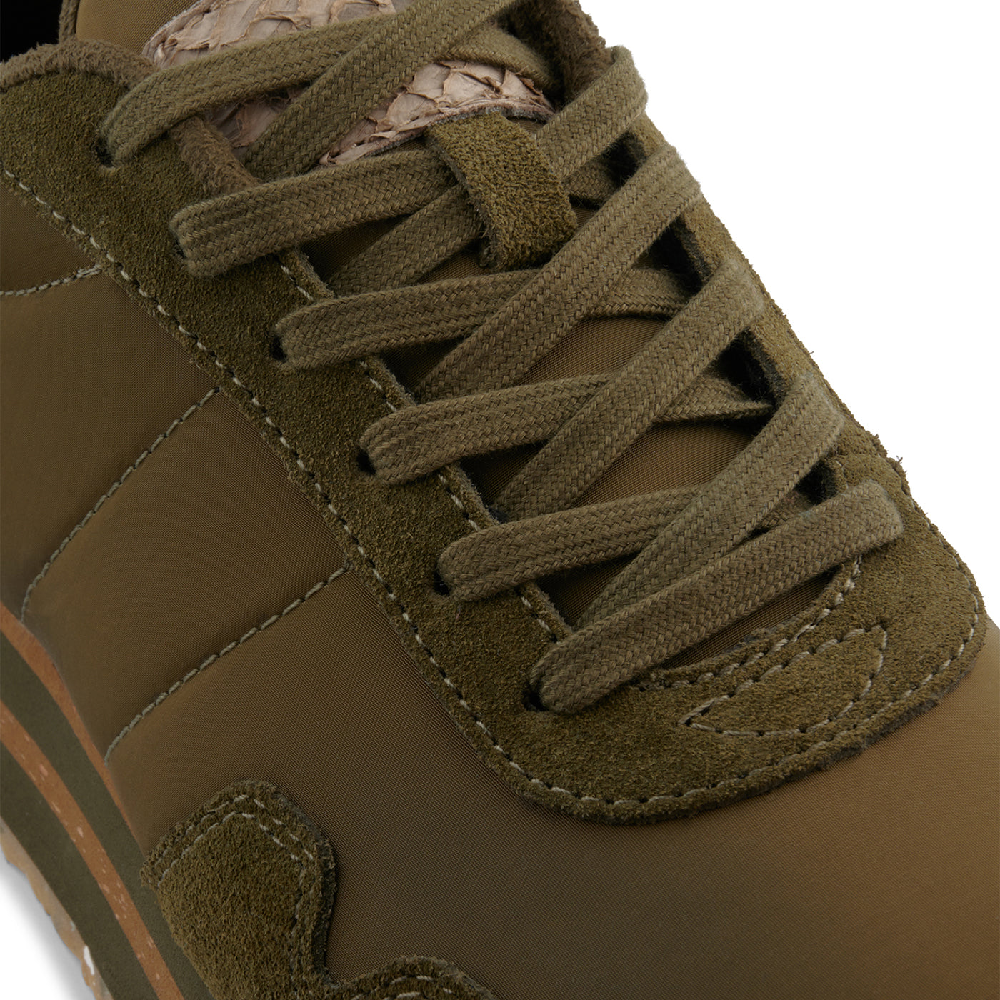 WODEN Nora III Plateau Sneakers 295 Dark Olive
