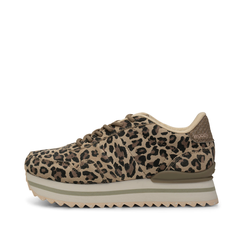Nora III Plateau - Leopard - Sneakers • Køb hos WODEN