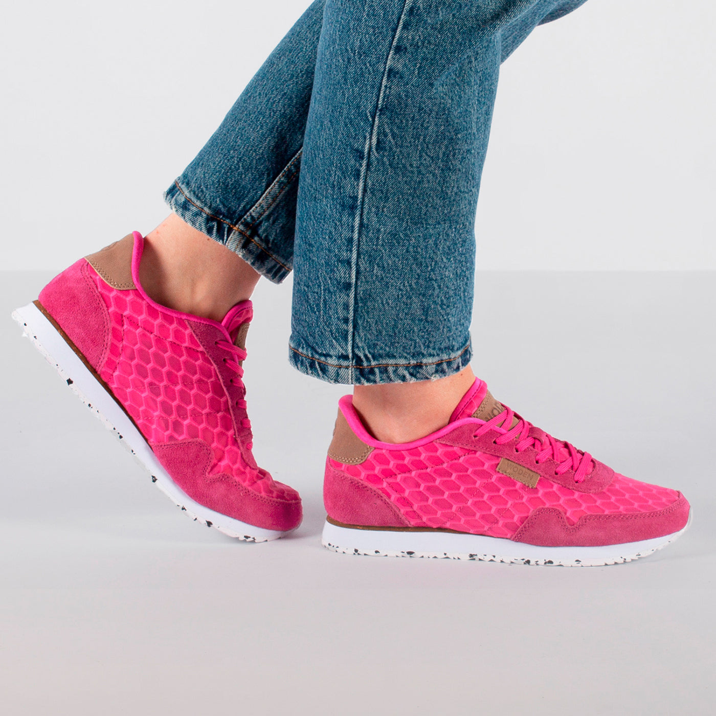 WODEN Nora II Mesh Sneakers 609 Fuchsia