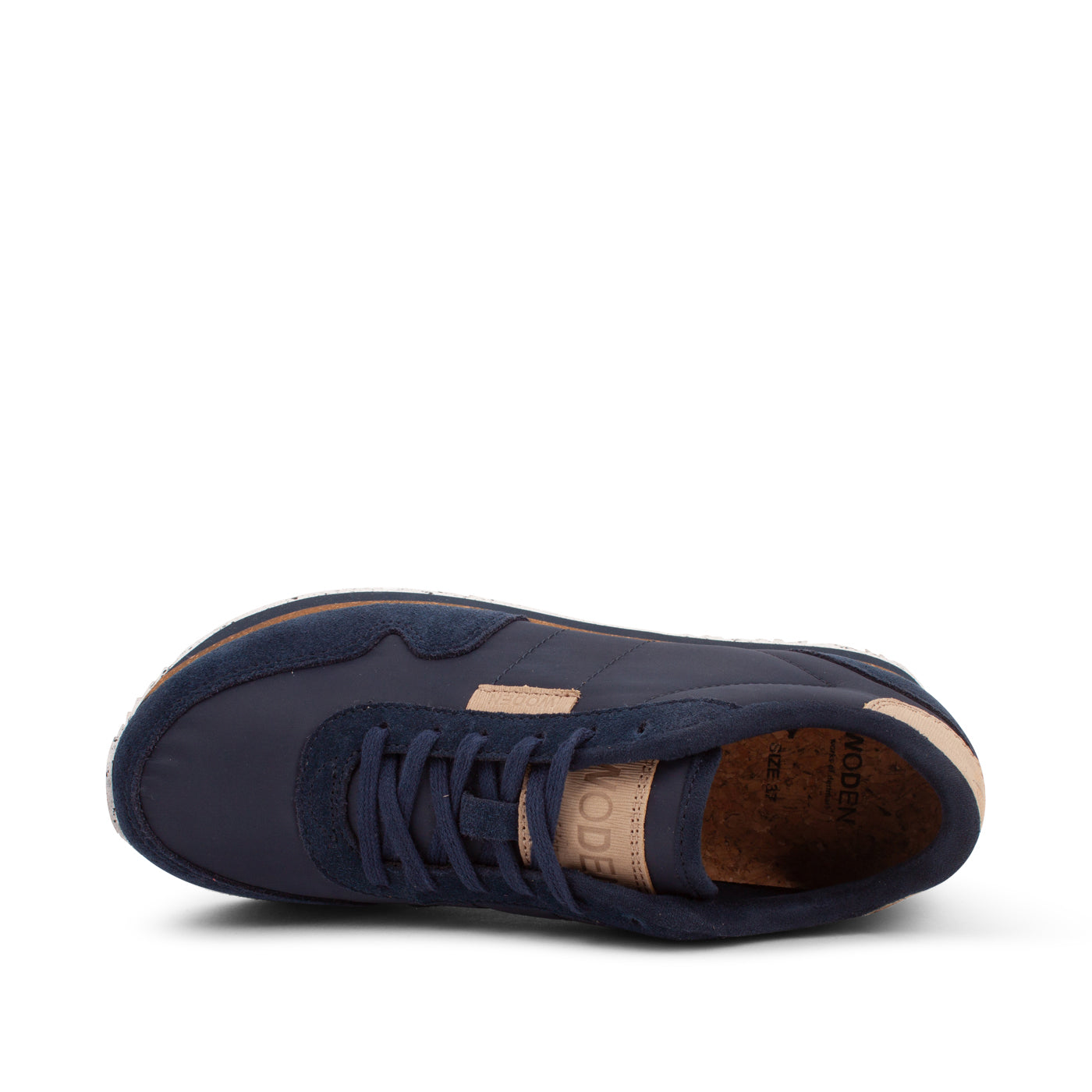 WODEN Nora II Plateau Sneakers 010 Navy