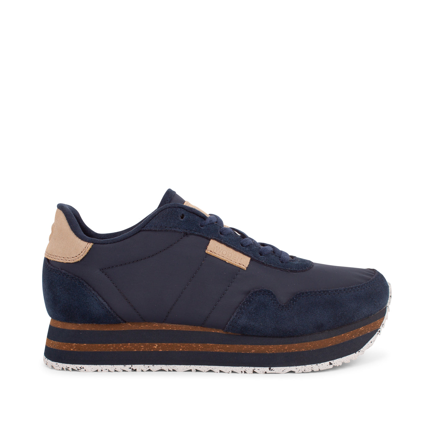 WODEN Nora II Plateau Sneakers 010 Navy