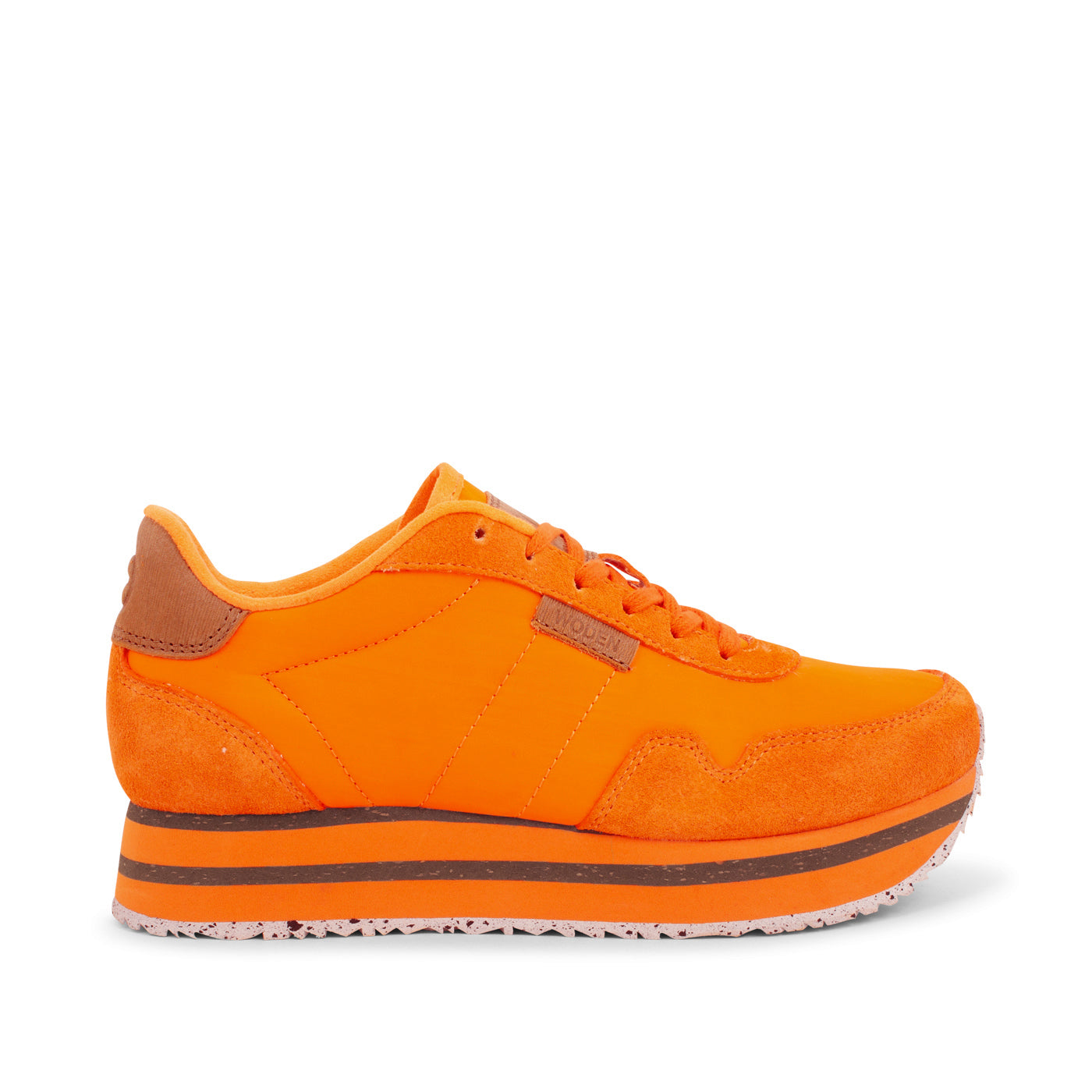 WODEN Nora II Plateau Sneakers 608 Bright Orange