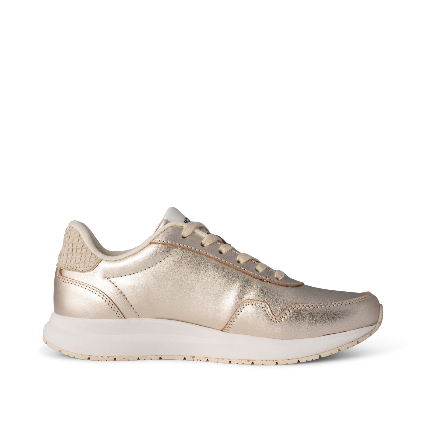 WODEN Nora Natural Soft Metallic Sneakers 045 Gold