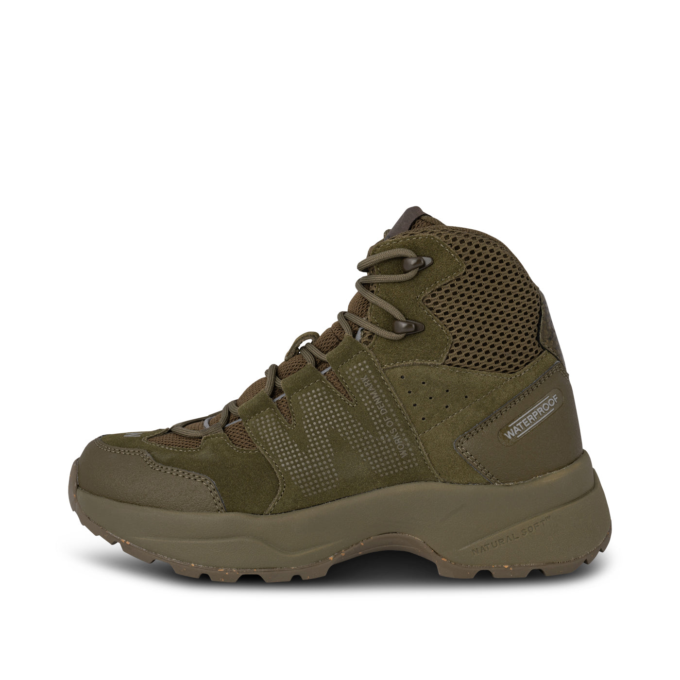 WODEN Olena Hiking Waterproof Sneakers 295 Dark Olive