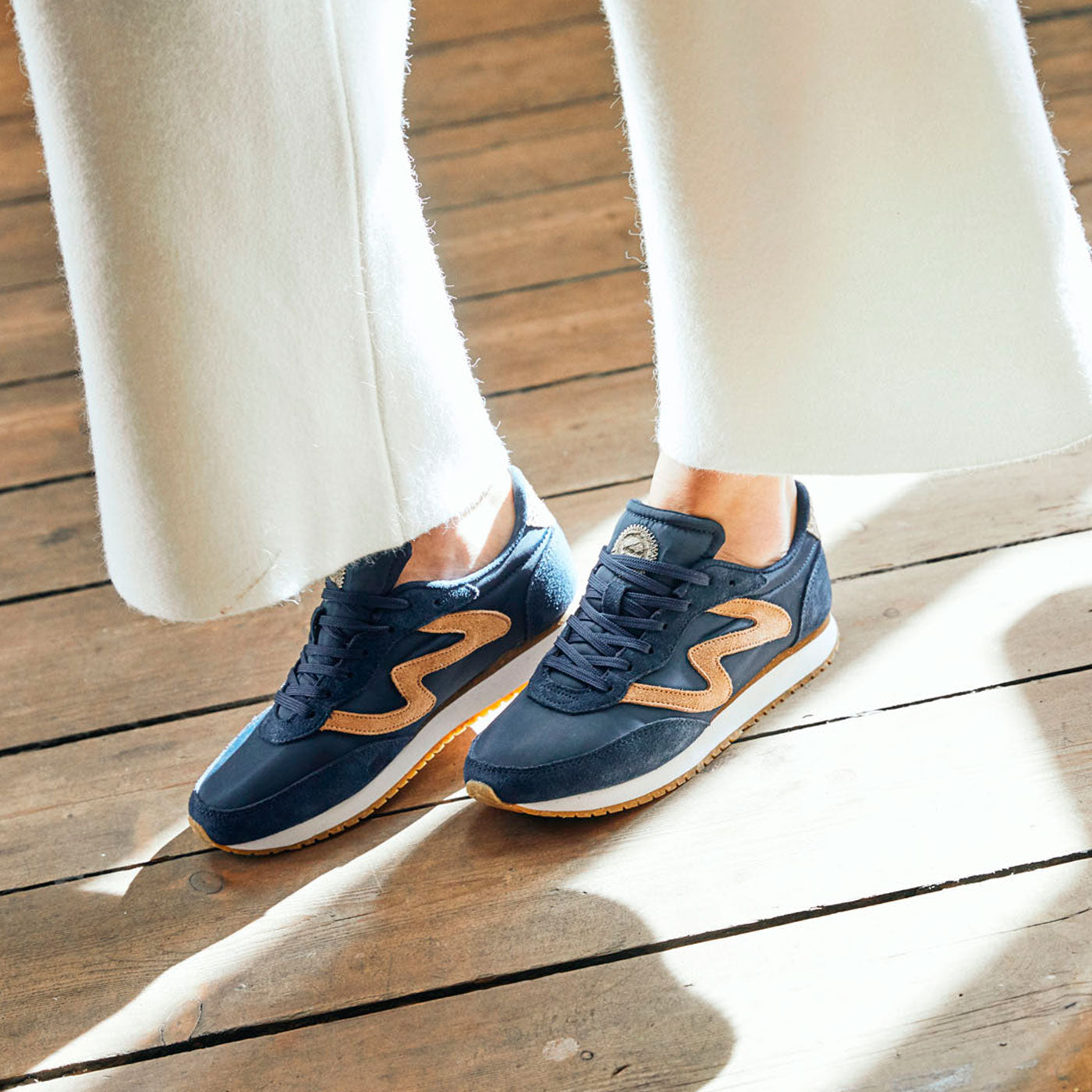 WODEN Olivia Sneakers 010 Navy
