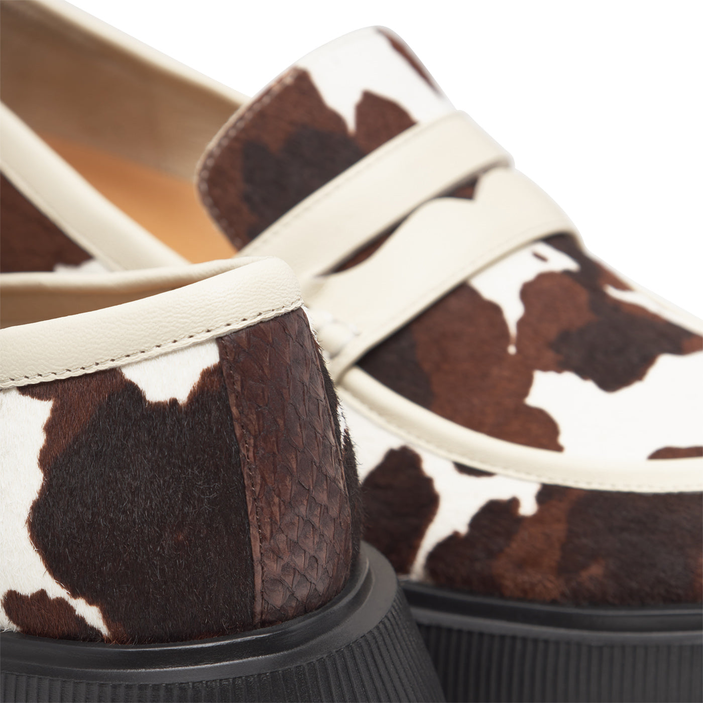 WODEN STB WOMENS Posey Animal Loafers 357 Cow