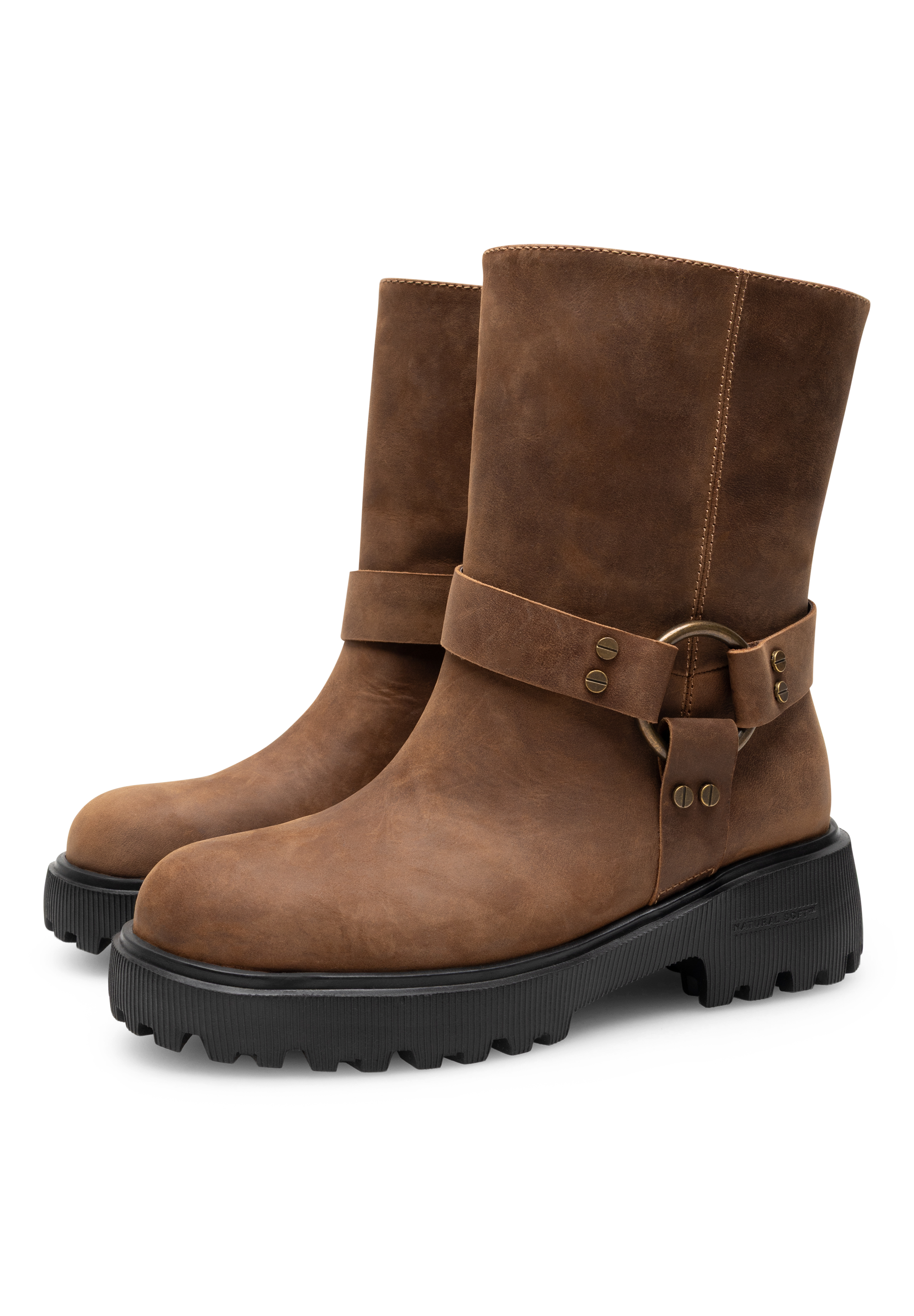 WODEN STB WOMENS Posey Biker L Boots 539 Cacao