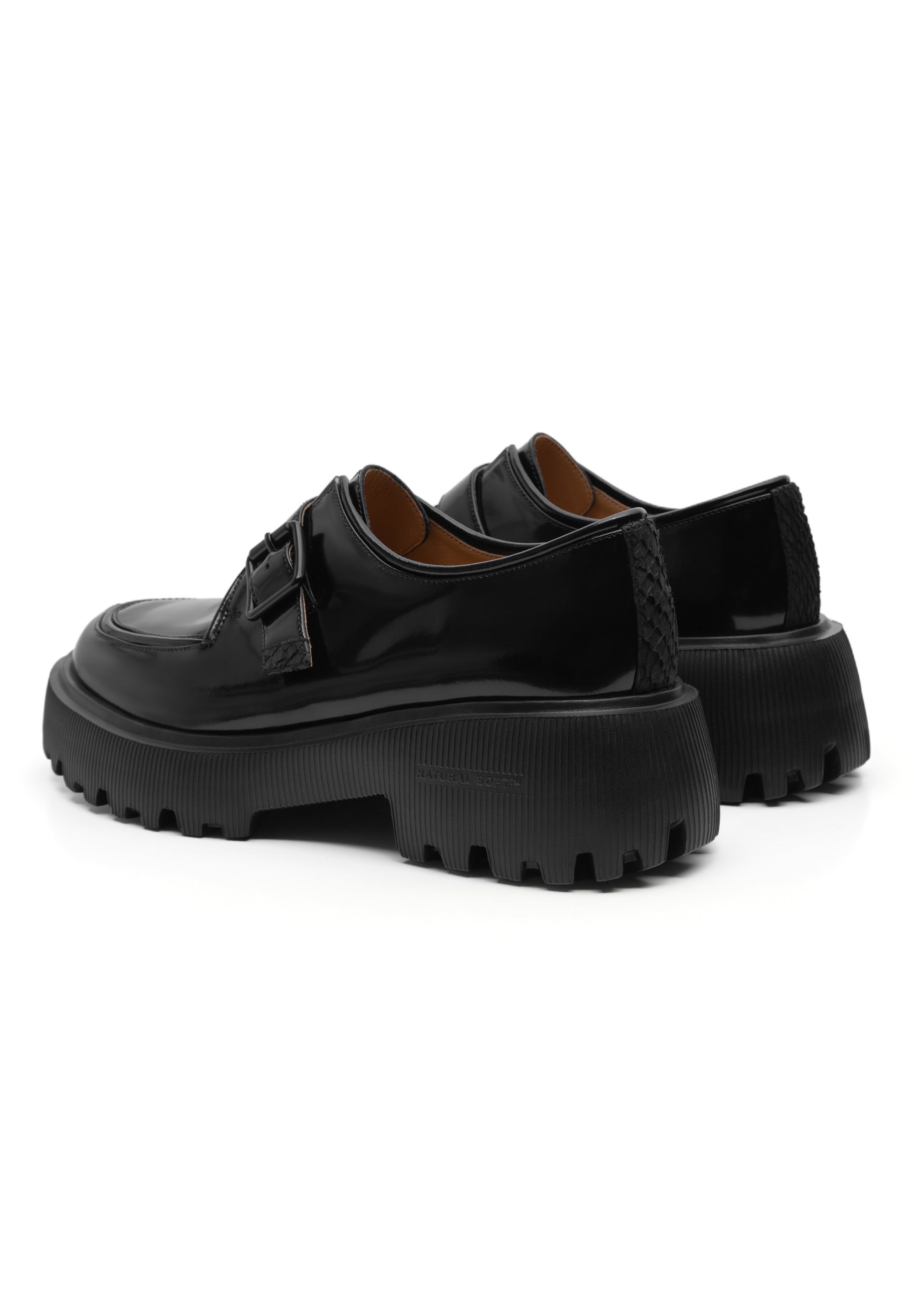 WODEN STB WOMENS Posey Monk Shoes 020 Black