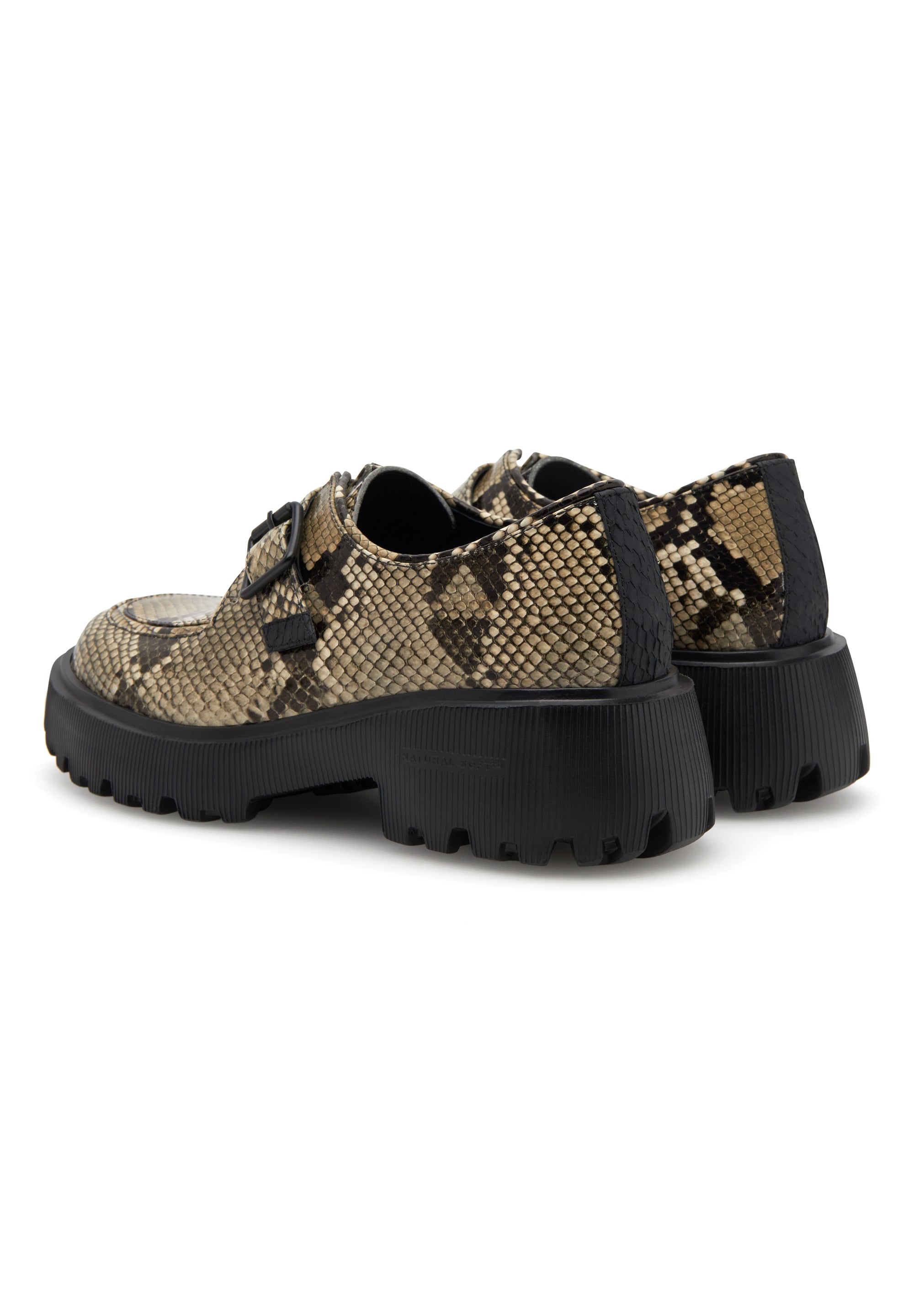 WODEN STB WOMENS Posey Monk Snake Shoes 856 Snake