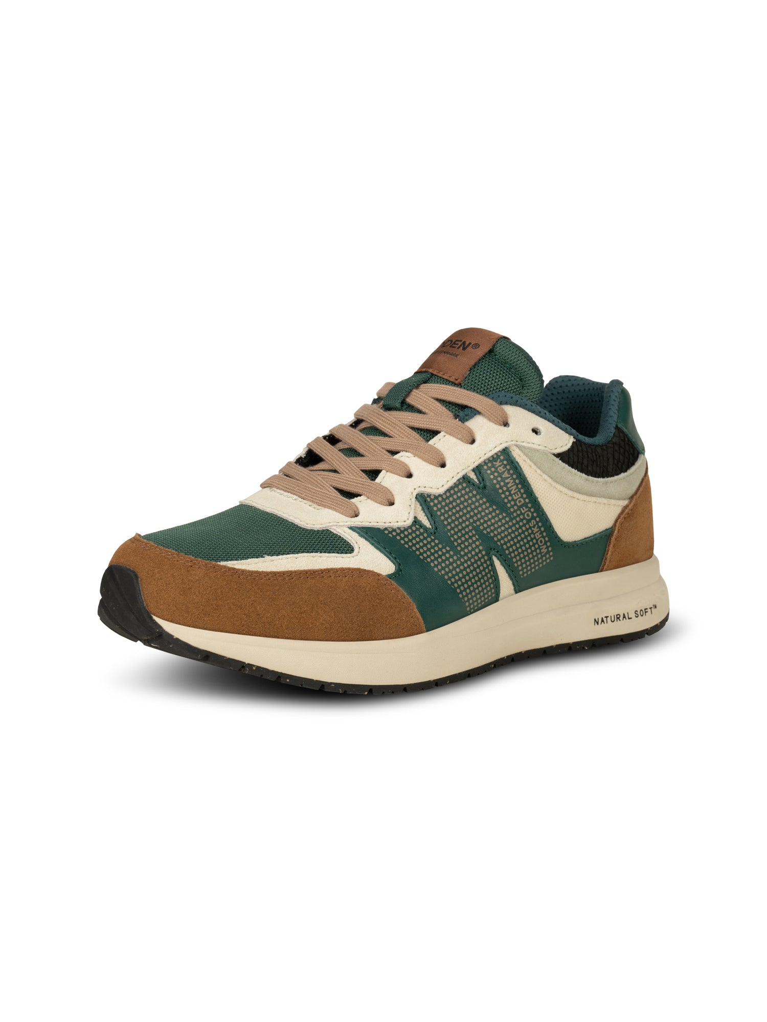 WODEN Rigmor Sneakers 106 Caramel/Deep Forest