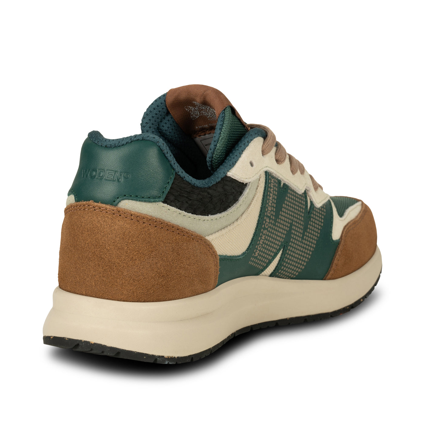 WODEN Rigmor Sneakers 106 Caramel/Deep Forest