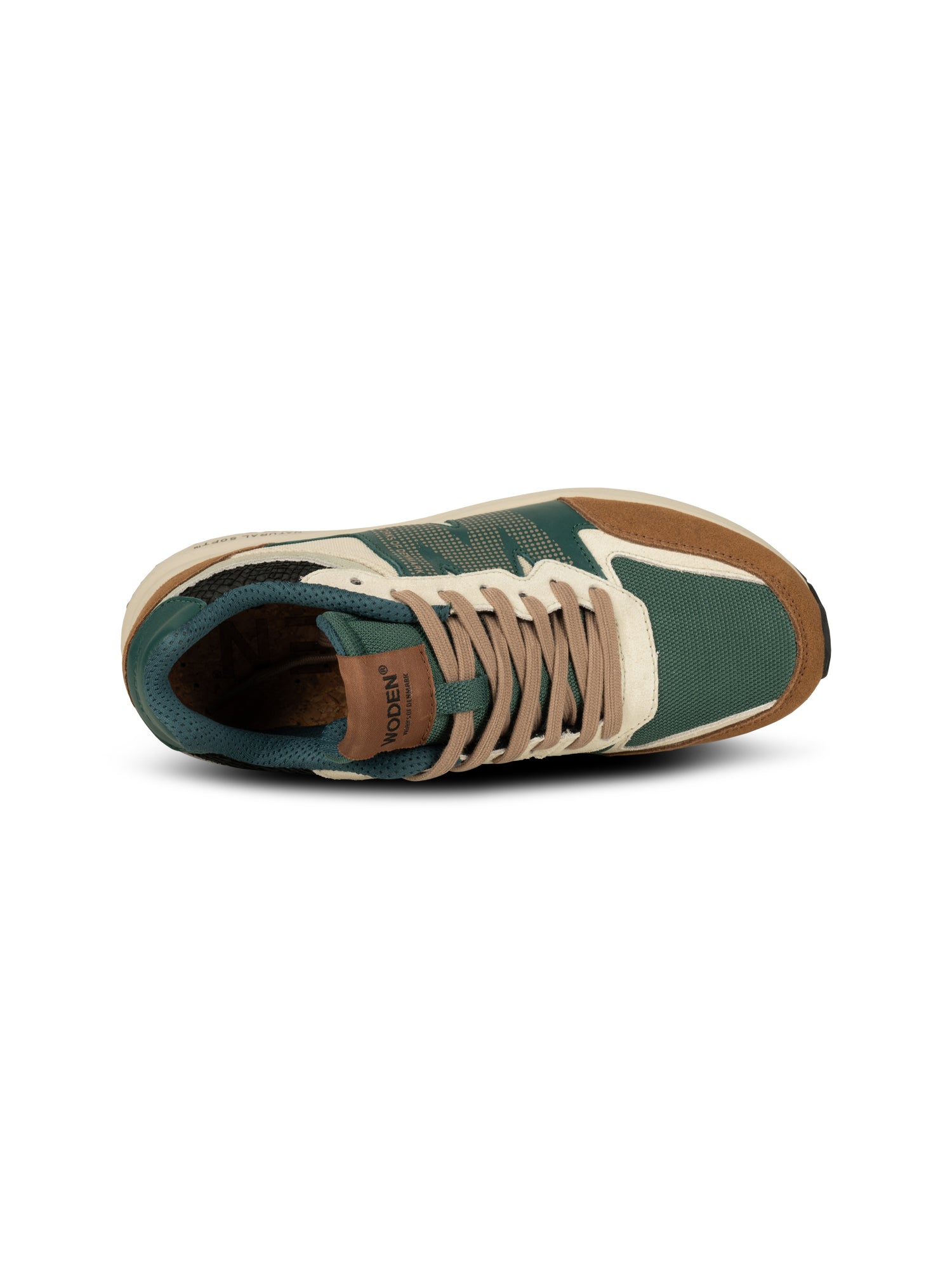 WODEN Rigmor Sneakers 106 Caramel/Deep Forest