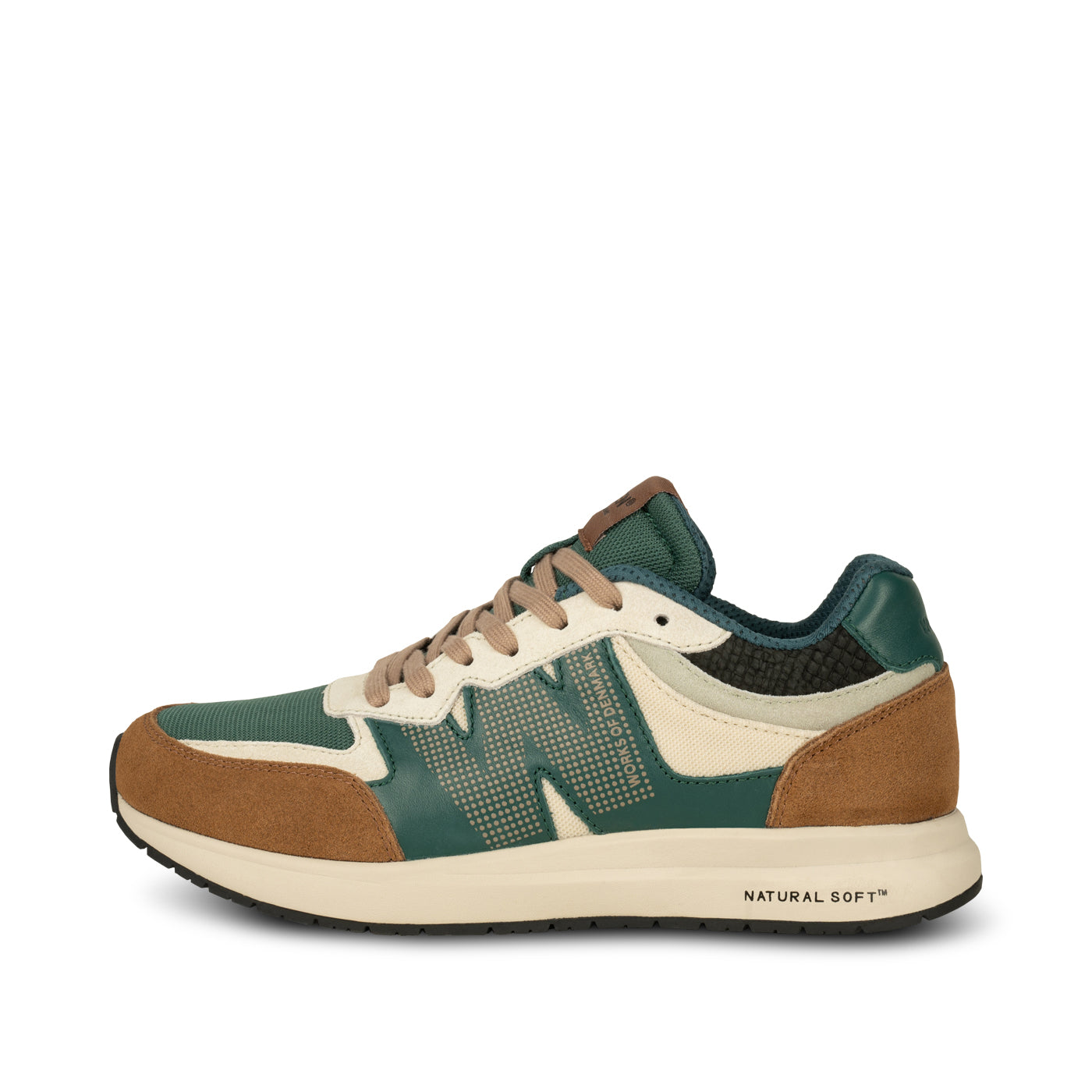 WODEN Rigmor Sneakers 106 Caramel/Deep Forest