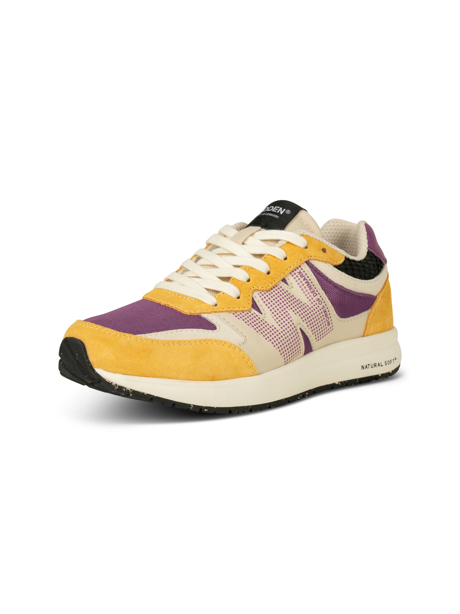 WODEN Rigmor Sneakers 108 Old Gold/Amethyst