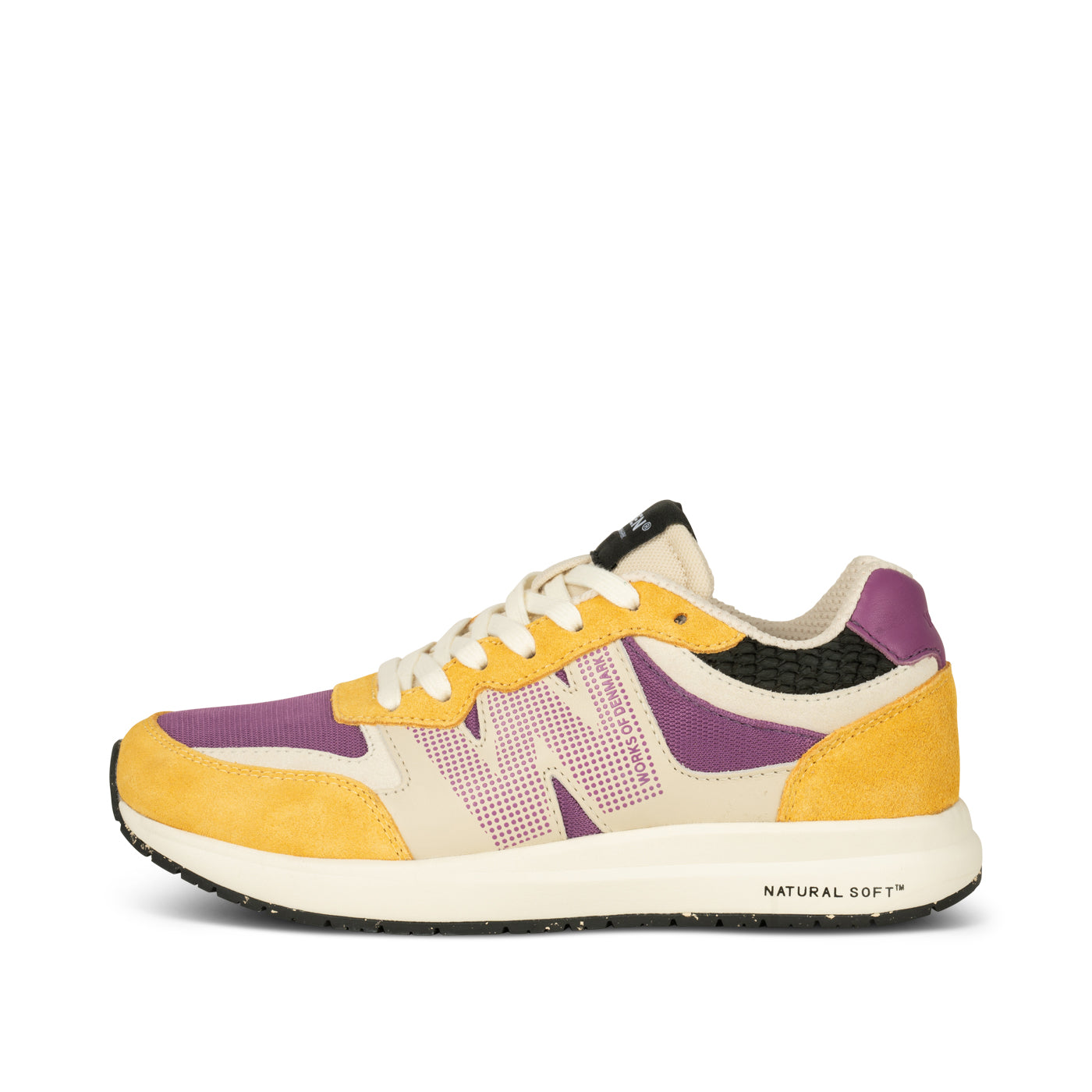 WODEN Rigmor Sneakers 108 Old Gold/Amethyst