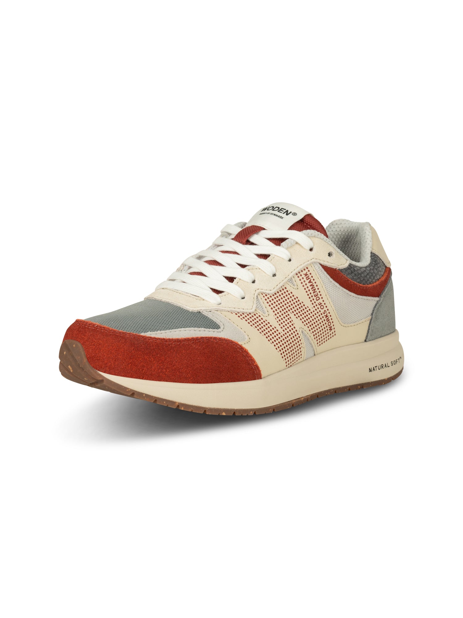WODEN Rigmor Sneakers 109 Rust/Autumn Grey