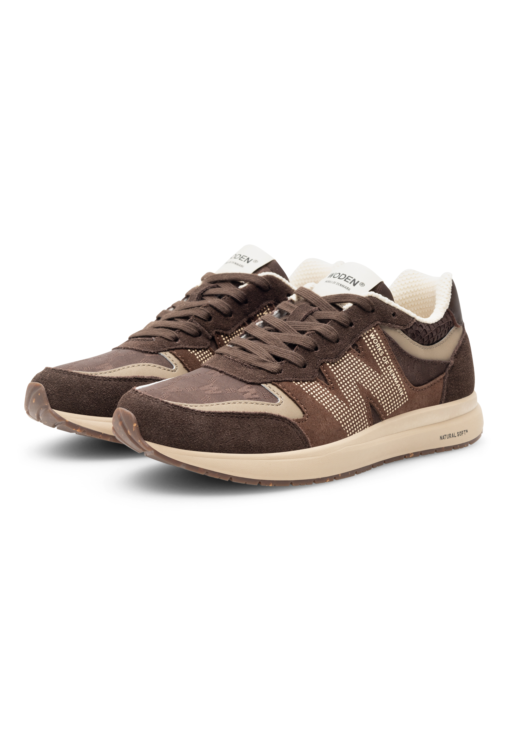 WODEN Rigmor Heritage Sneakers 063 Chocolate