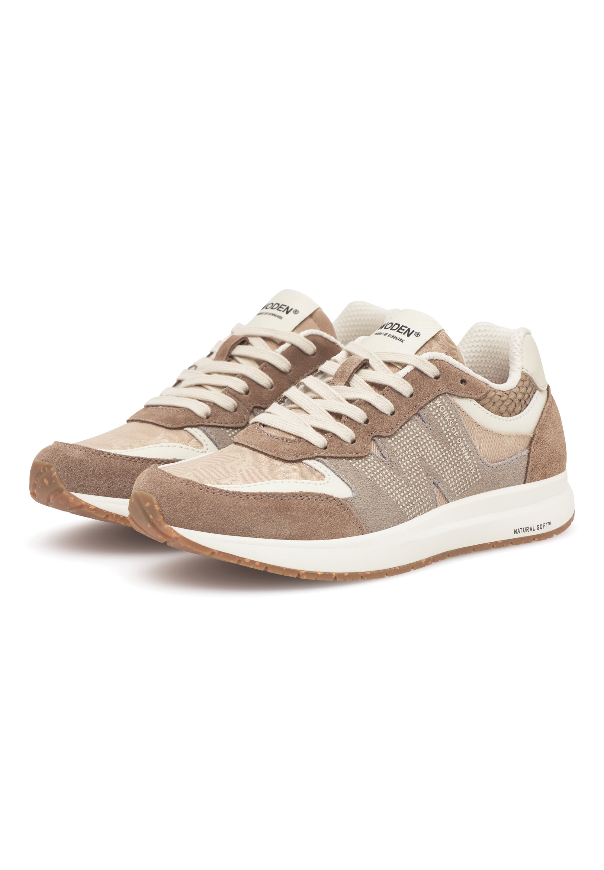 WODEN Rigmor Heritage Sneakers 852 Coffee Cream
