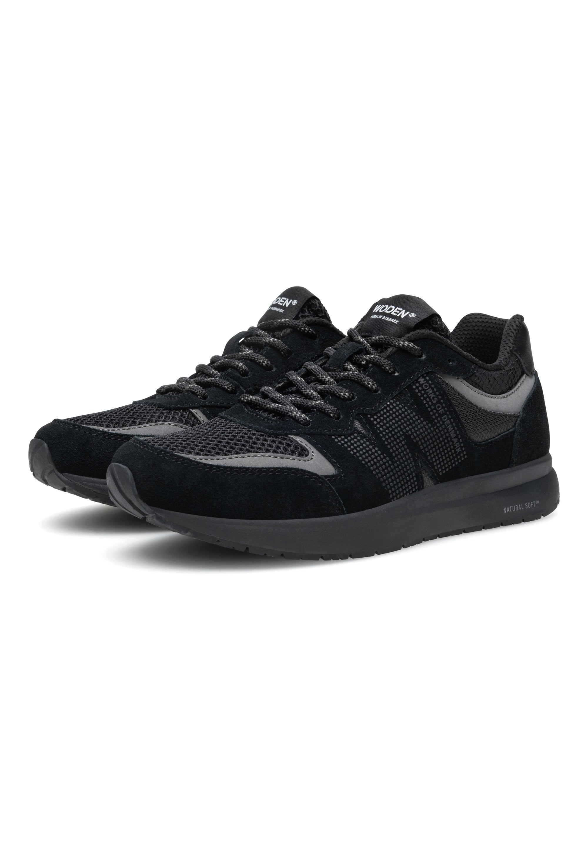 WODEN Rigmor Open Mesh Sneakers 020 Black