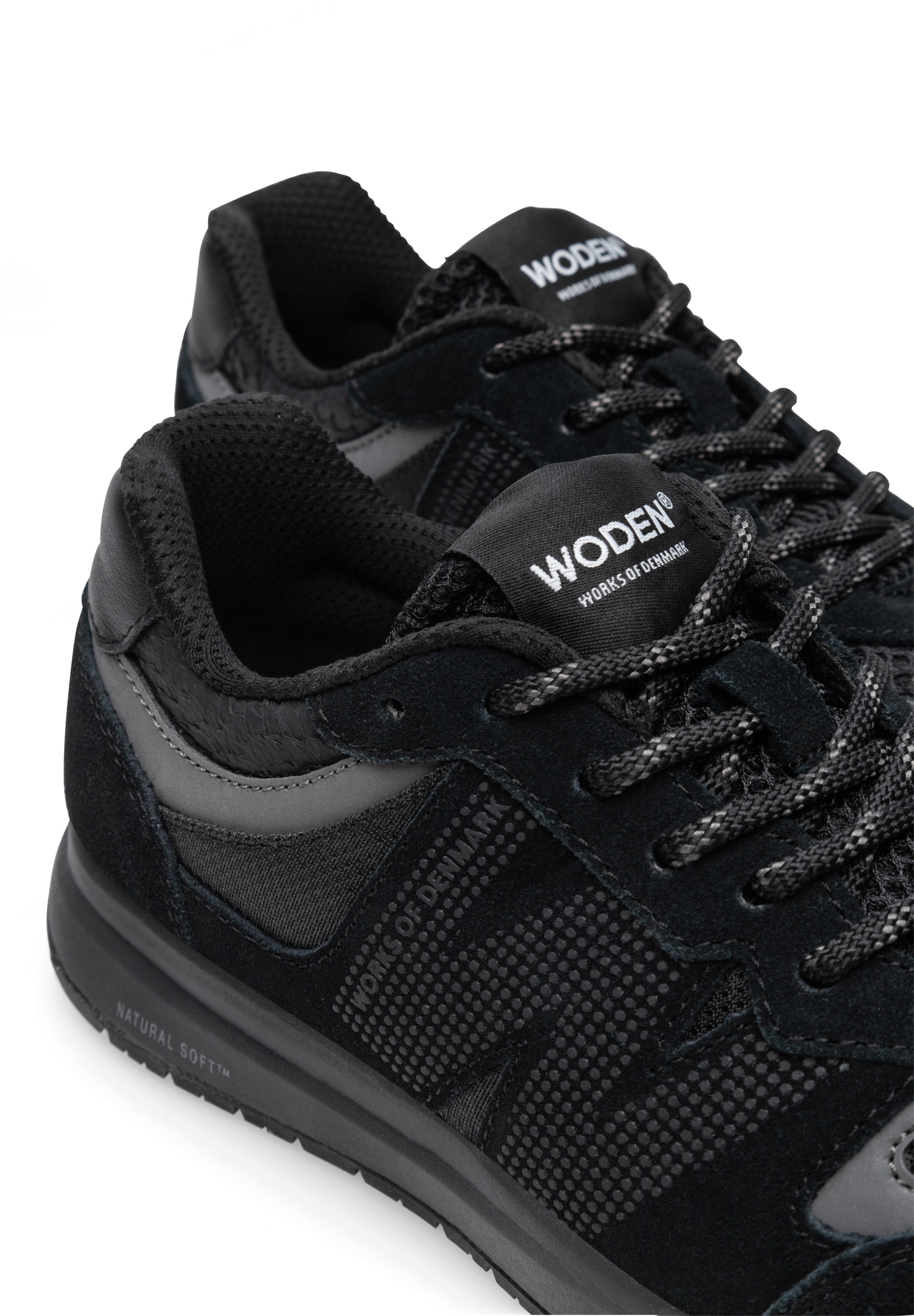 WODEN Rigmor Open Mesh Sneakers 020 Black