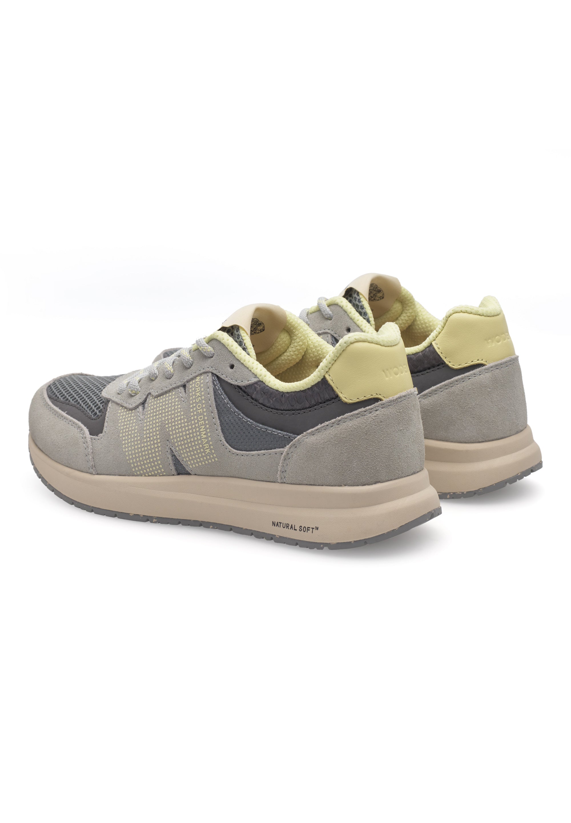 WODEN Rigmor Open Mesh Sneakers 049 Sea Fog Grey