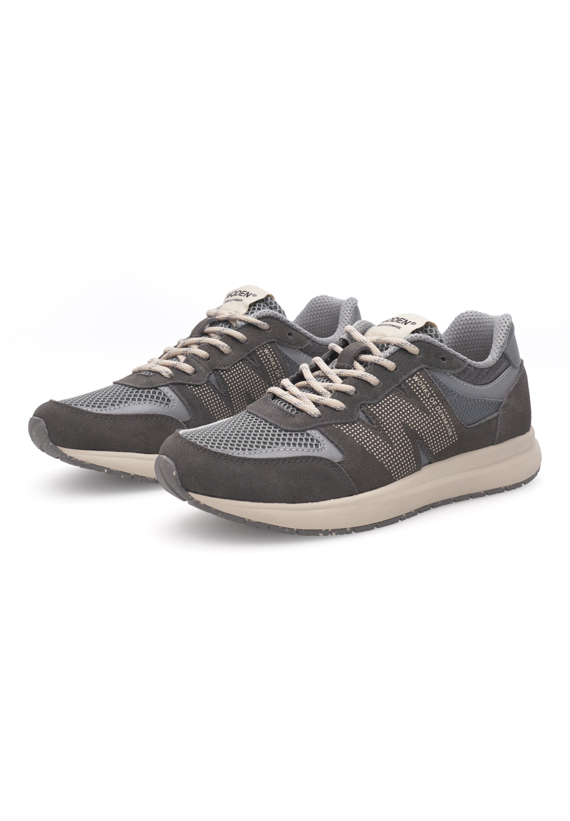 WODEN Rigmor Open Mesh Sneakers 051 Dark Grey