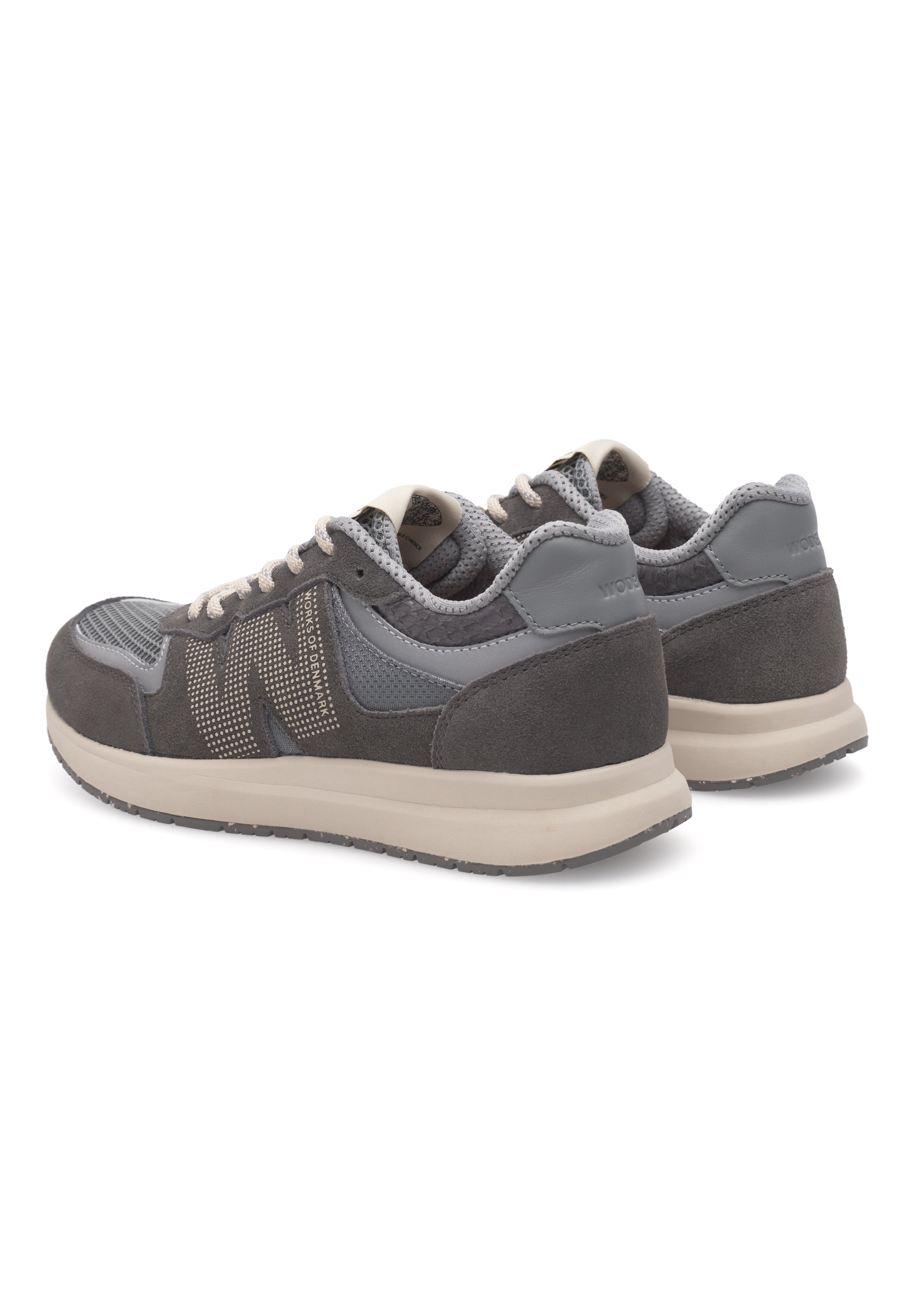 WODEN Rigmor Open Mesh Sneakers 051 Dark Grey