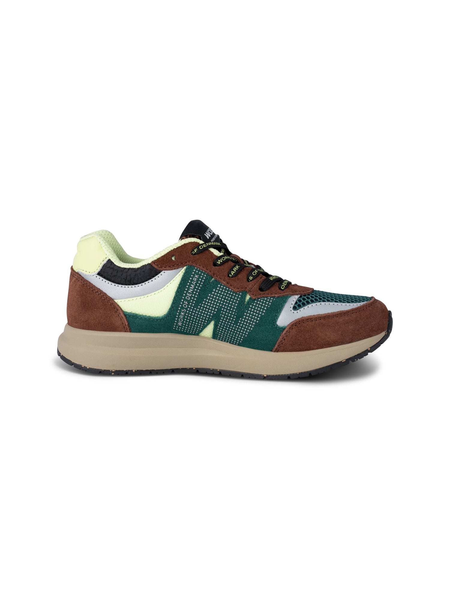 WODEN Rigmor Open Mesh Sneakers 313 Sepia/Deep Forest