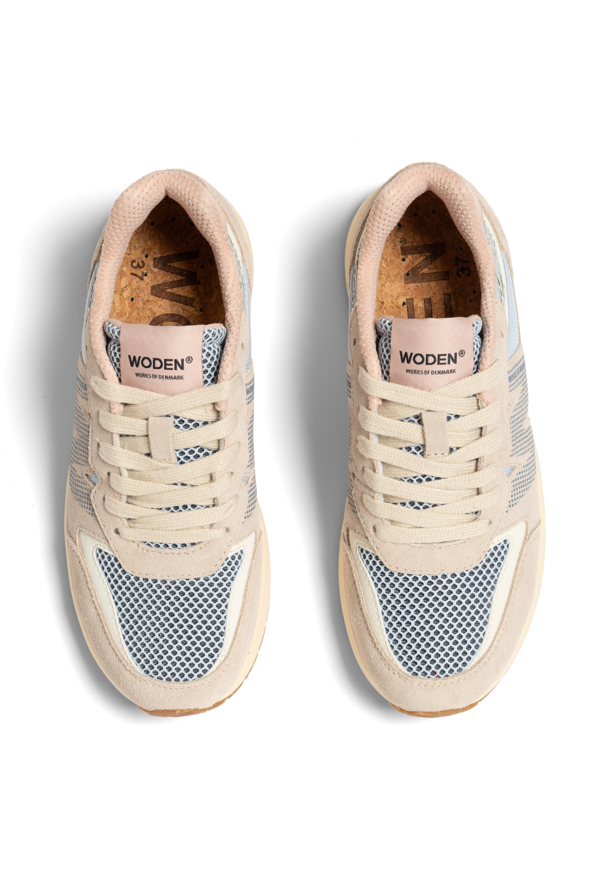 WODEN Rigmor Open Mesh Sneakers 384 Moonstone Multi