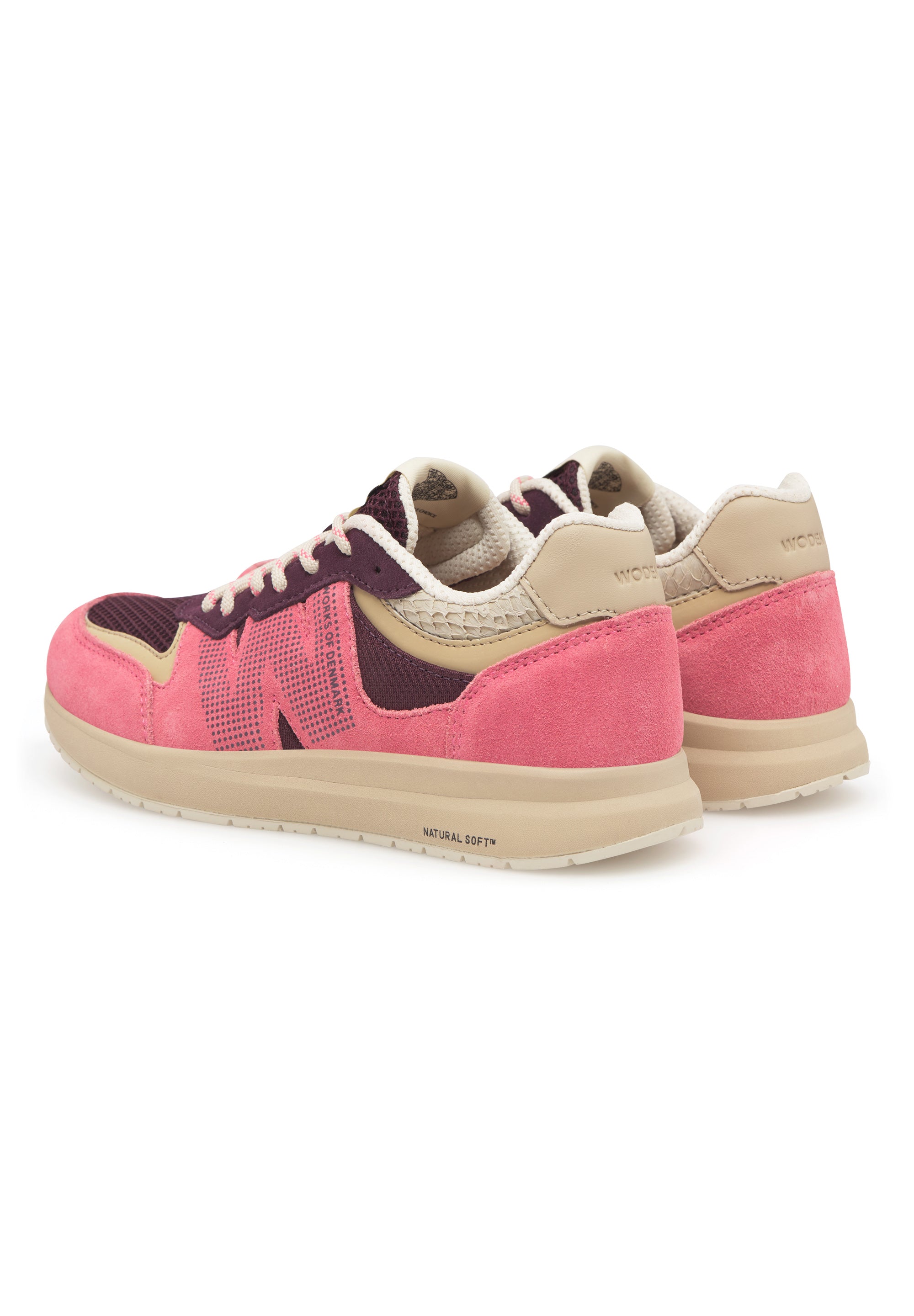 WODEN Rigmor Open Mesh Sneakers 389 Raspberry