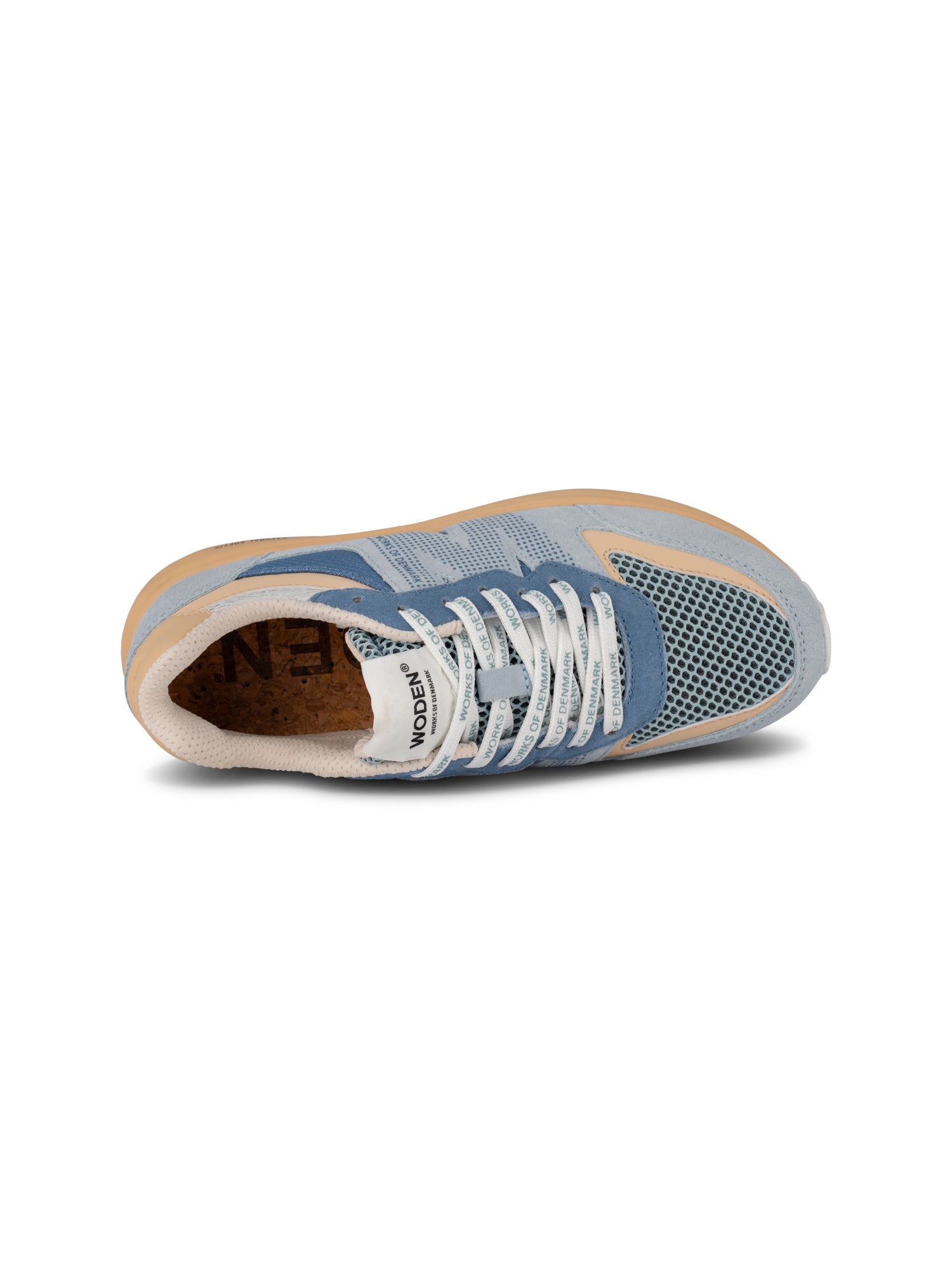WODEN Rigmor Open Mesh Sneakers 522 Ice Blue