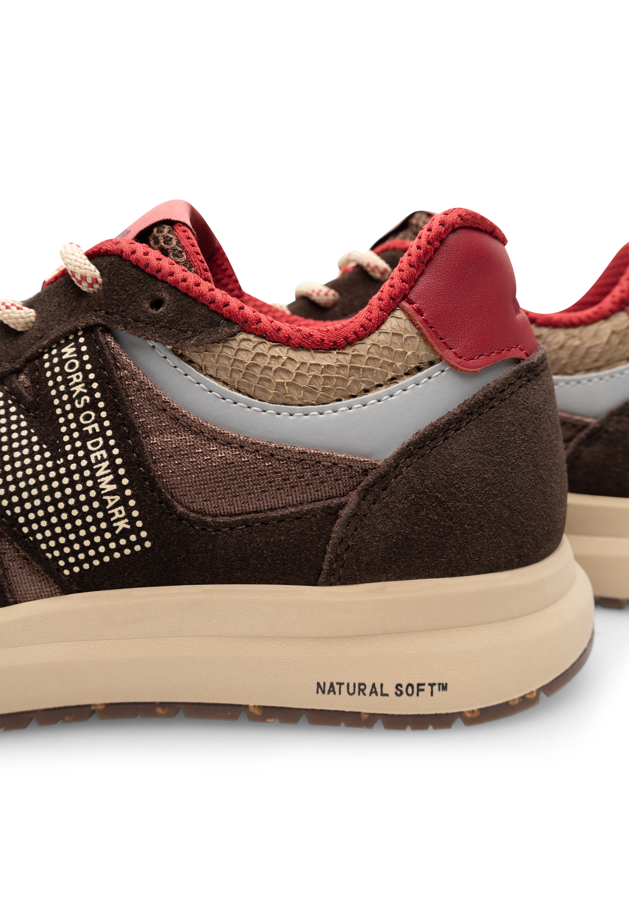 WODEN Rigmor Open Mesh Sneakers 541 Cacao Multi