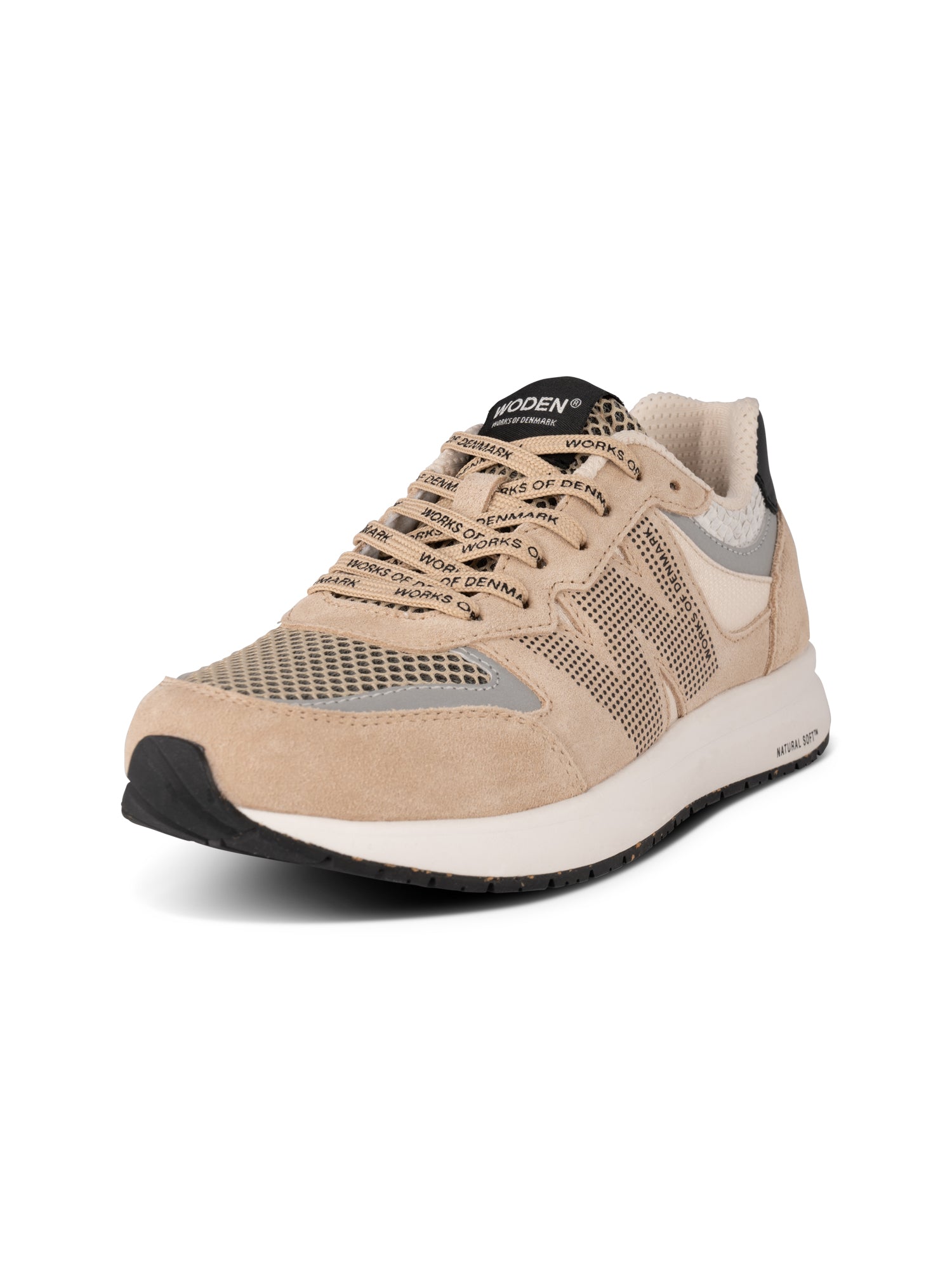 WODEN Rigmor Open Mesh Sneakers 852 Coffee Cream