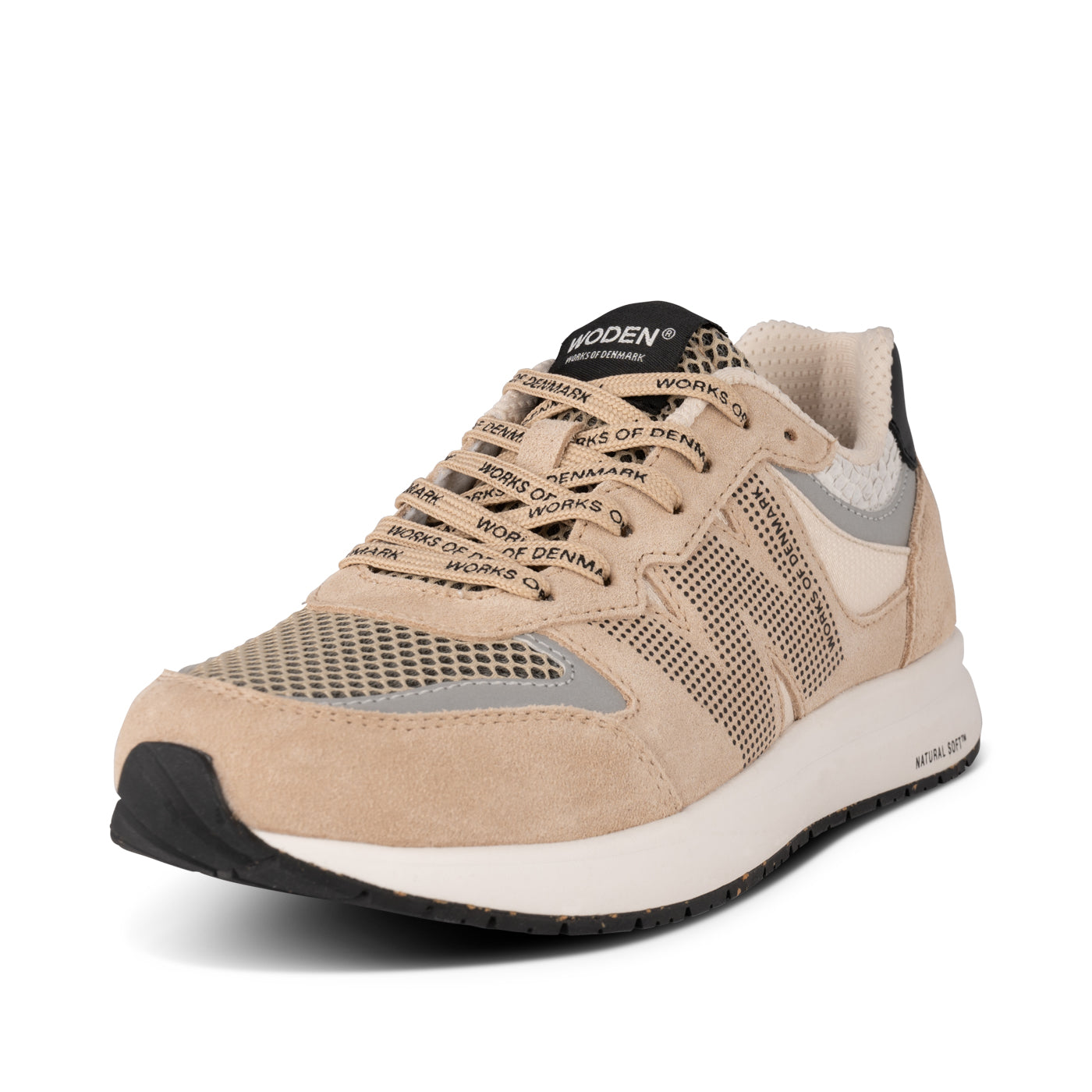 WODEN Rigmor Open Mesh Sneakers 852 Coffee Cream