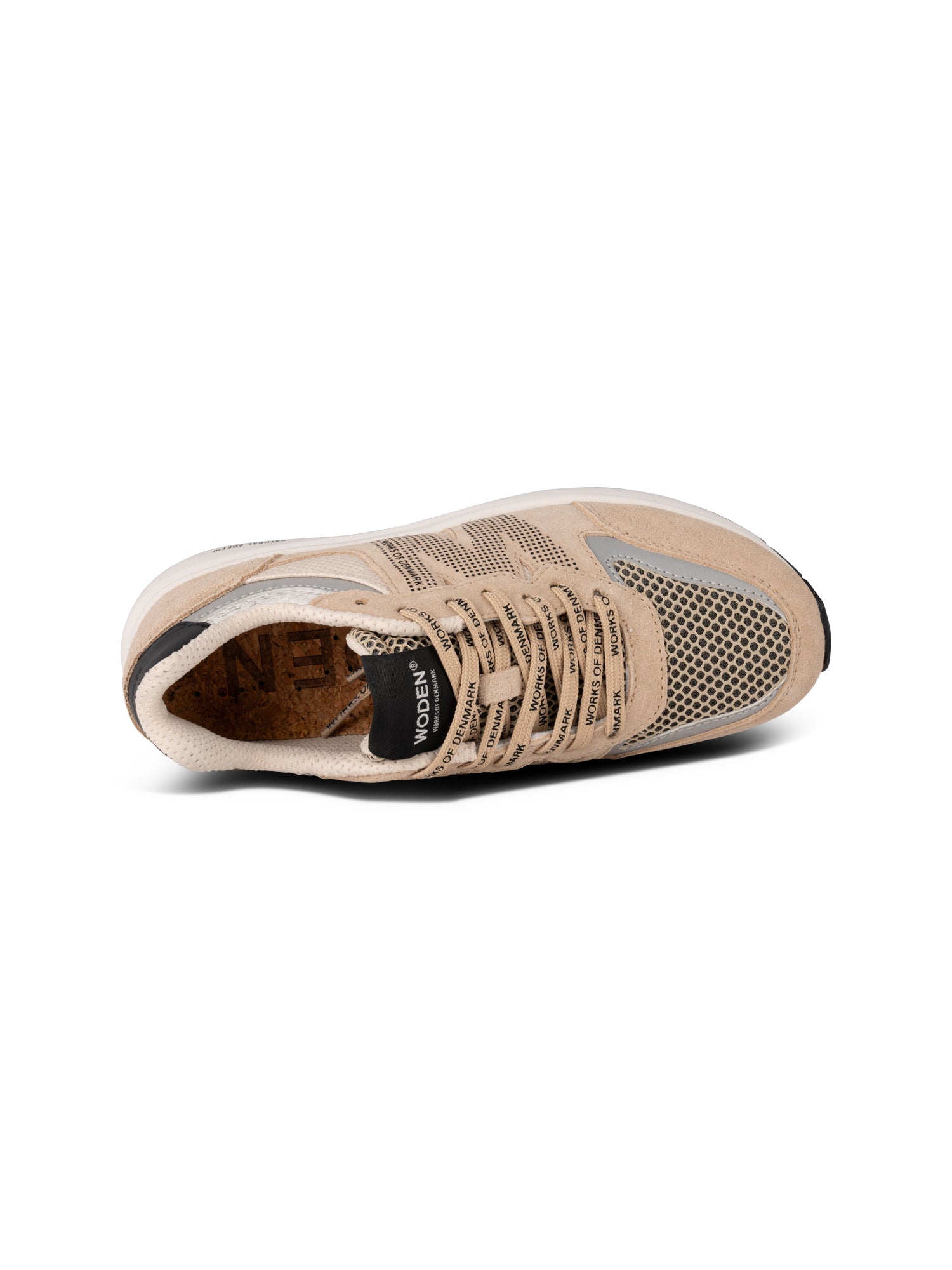 WODEN Rigmor Open Mesh Sneakers 852 Coffee Cream