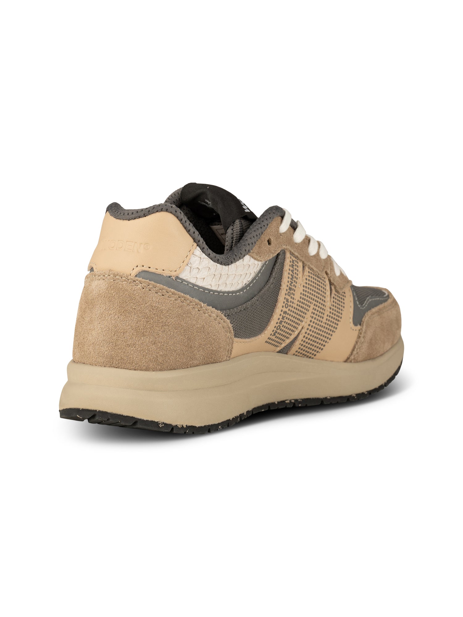 WODEN Rigmor Reflective Sneakers 776 Silver Mink